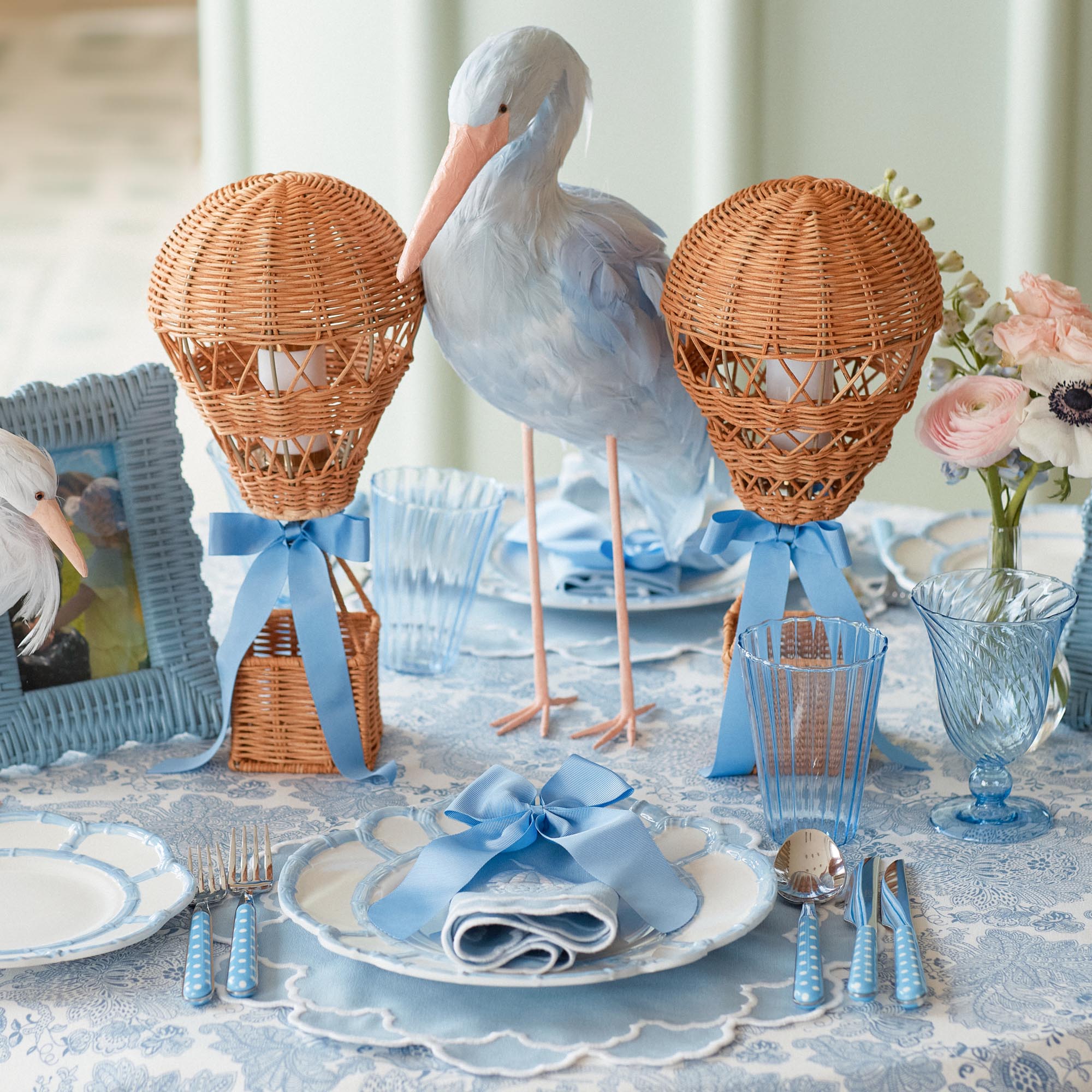 Blue Polka Dot Cutlery (5 piece)