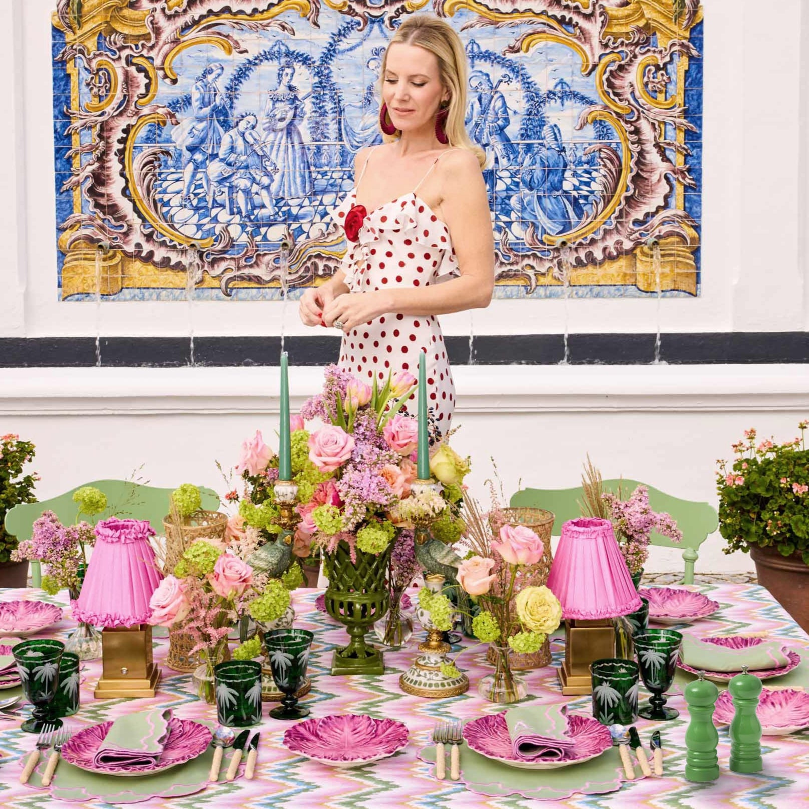 Green Lacquer Salt & Pepper Set