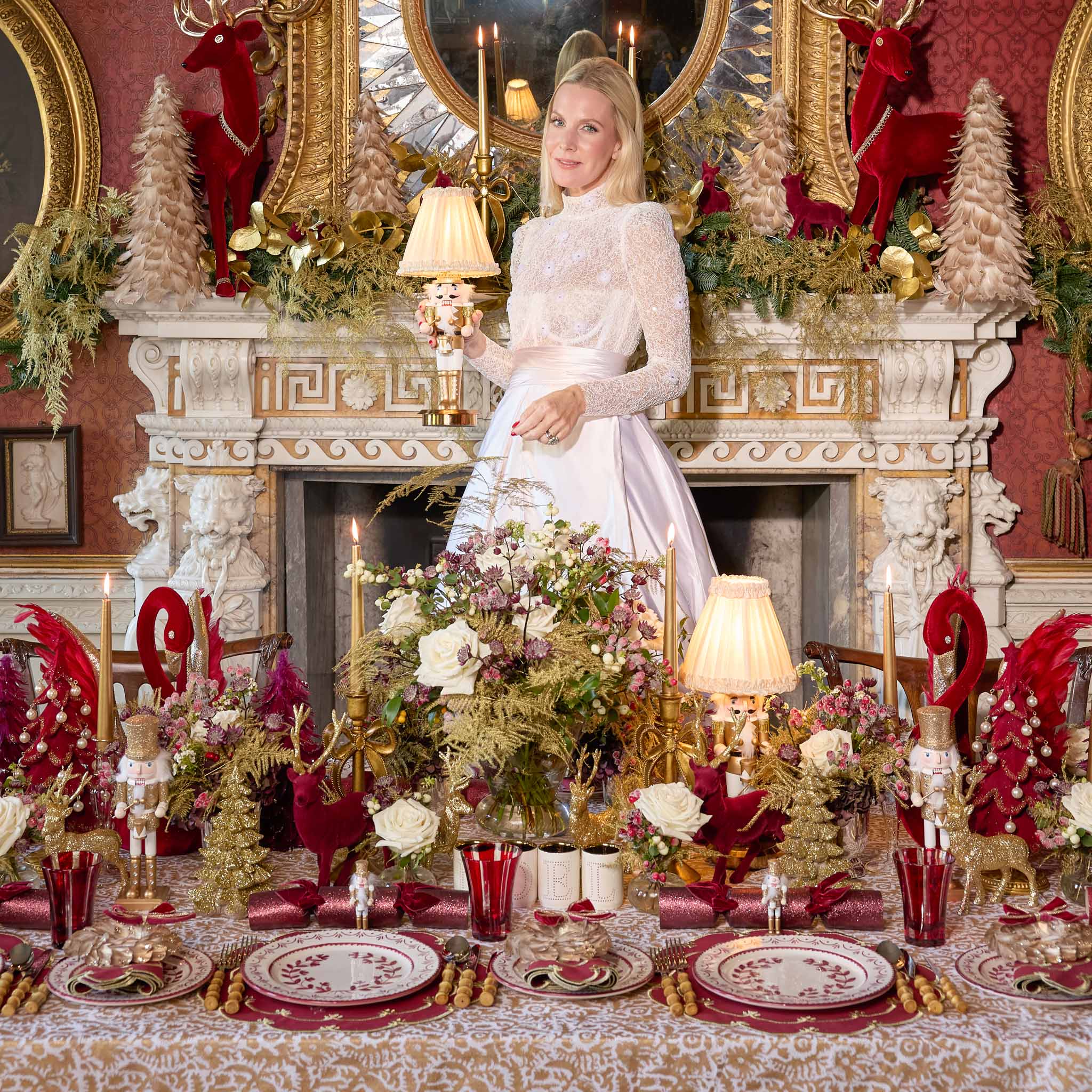 Cream Frilled Silk Lampshade (18cm)