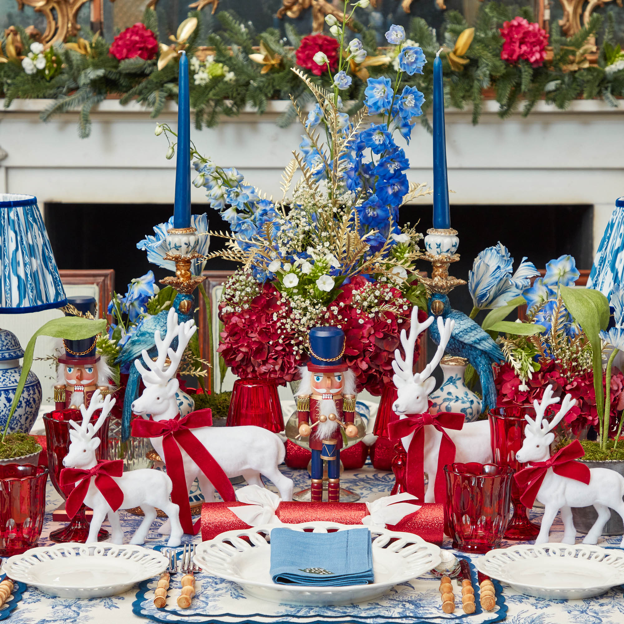 Navy Candles (Set of 8)