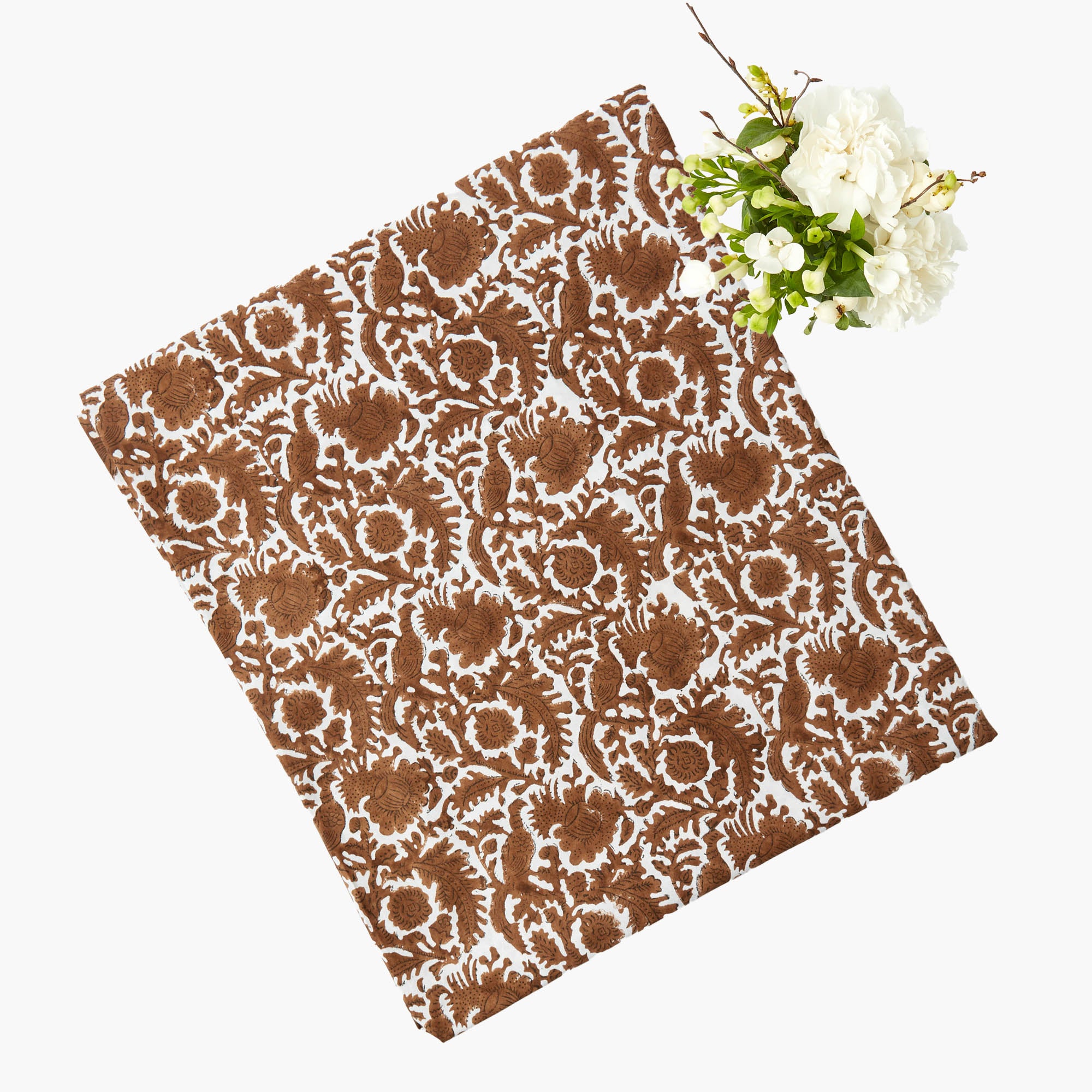 Chocolate Pheasant Tablecloth