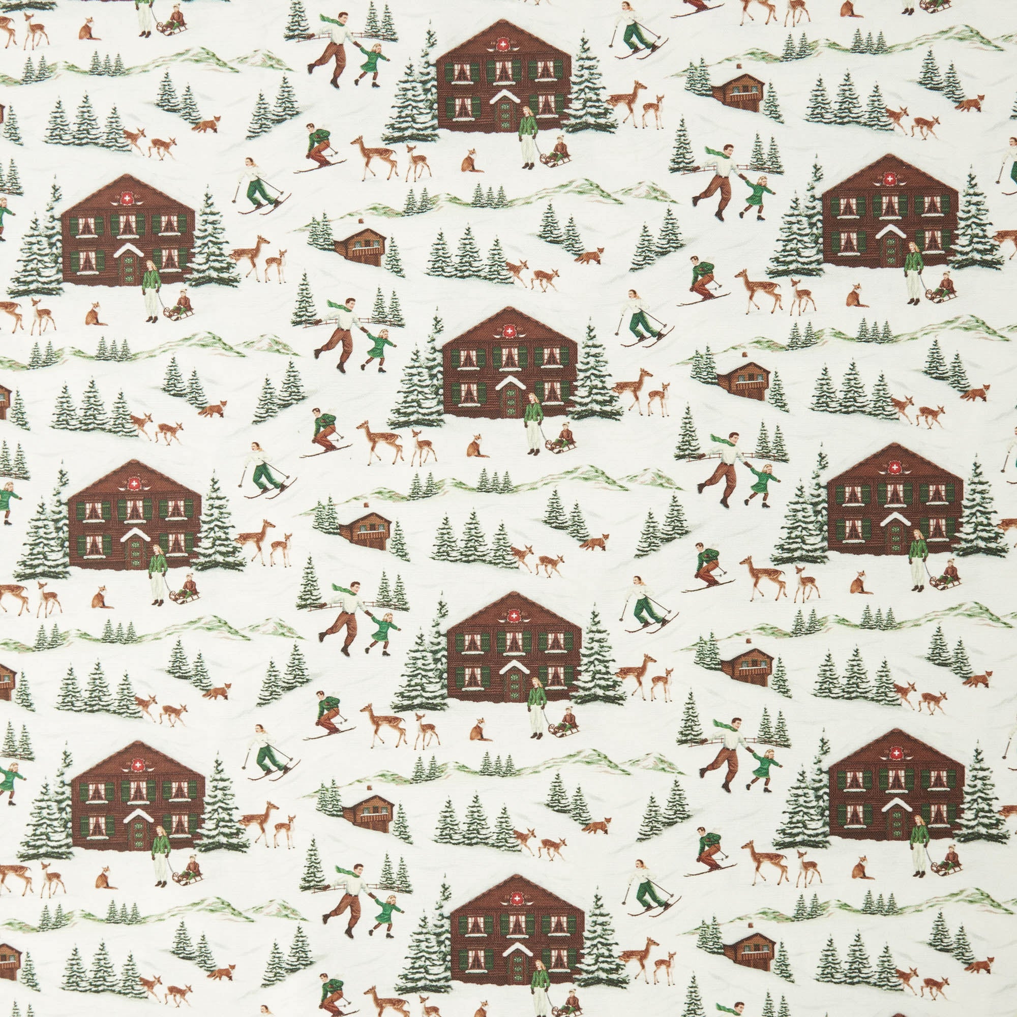 Alpine Chalet Tablecloth