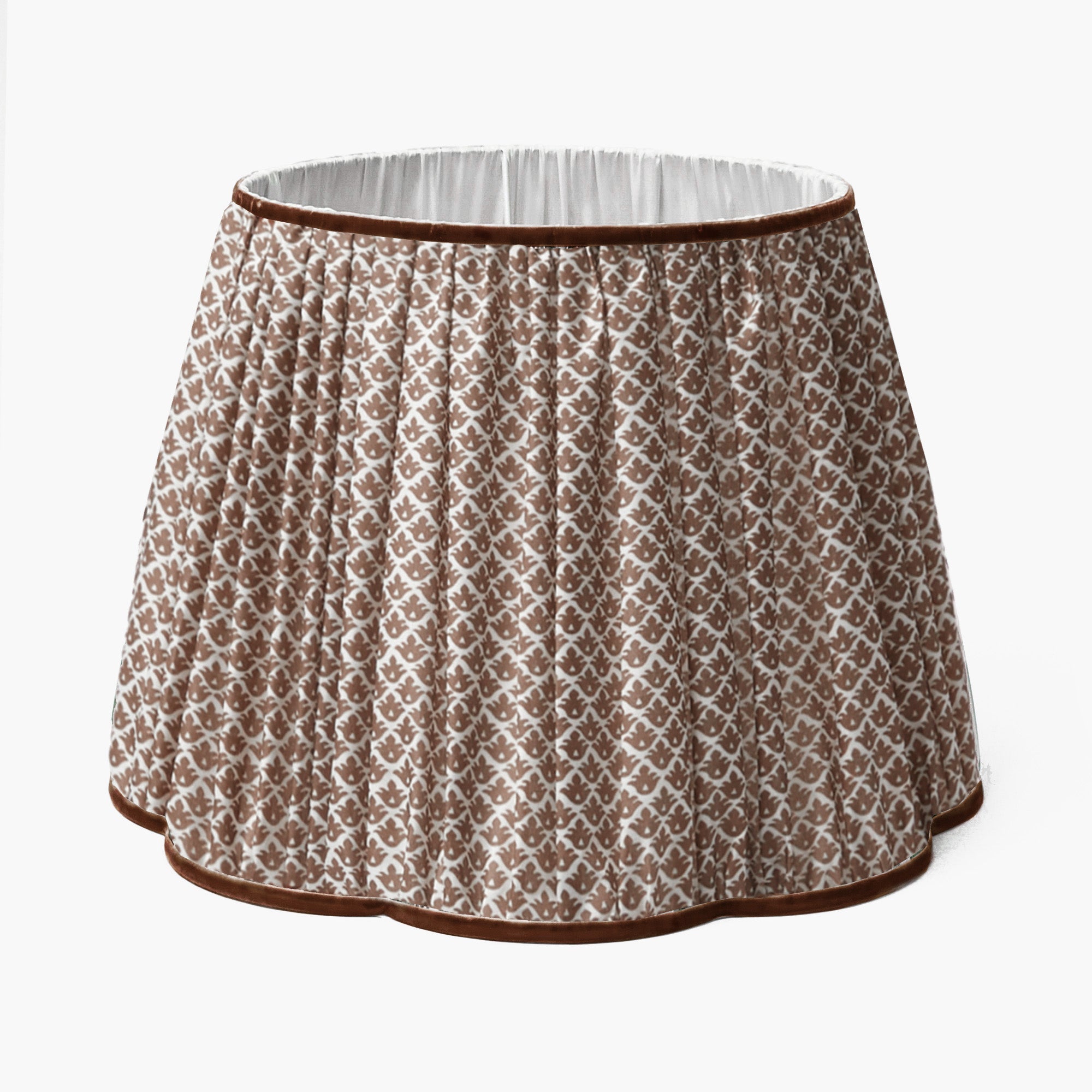 Chocolate Lotus Lampshade (40cm)