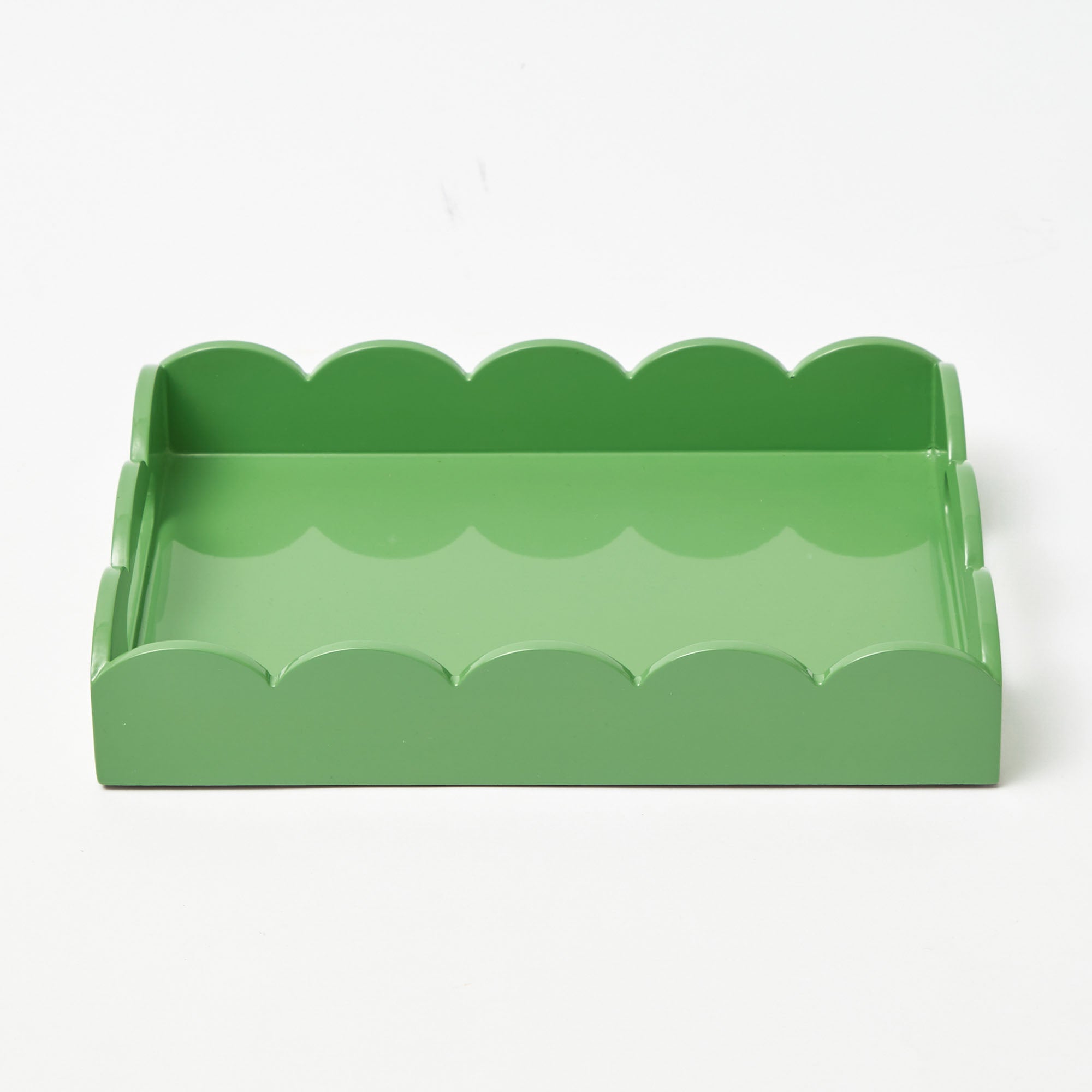 Green Lacquer Tray Set