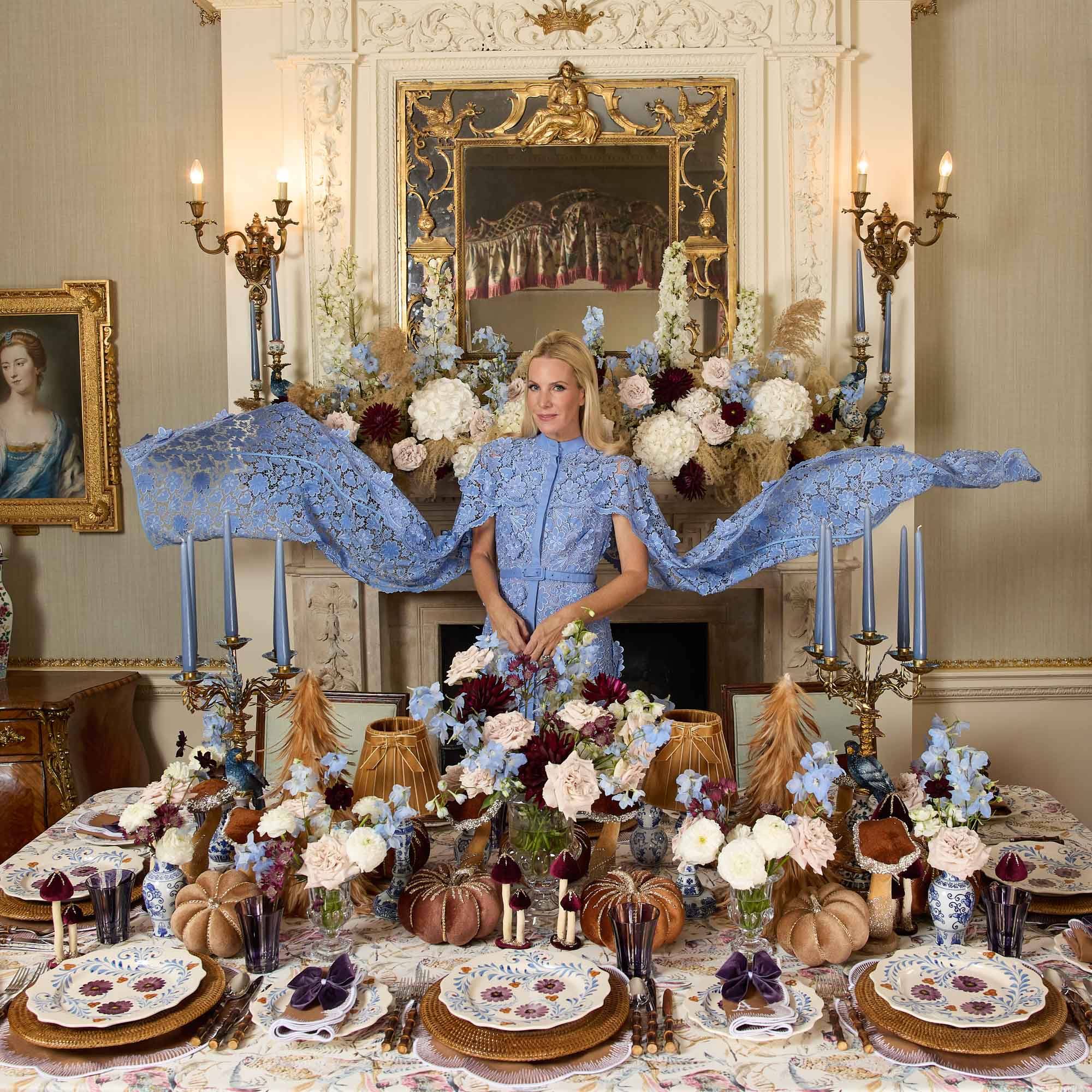 Alathea Caramel Linen Placemats & Napkins (Set of 4)