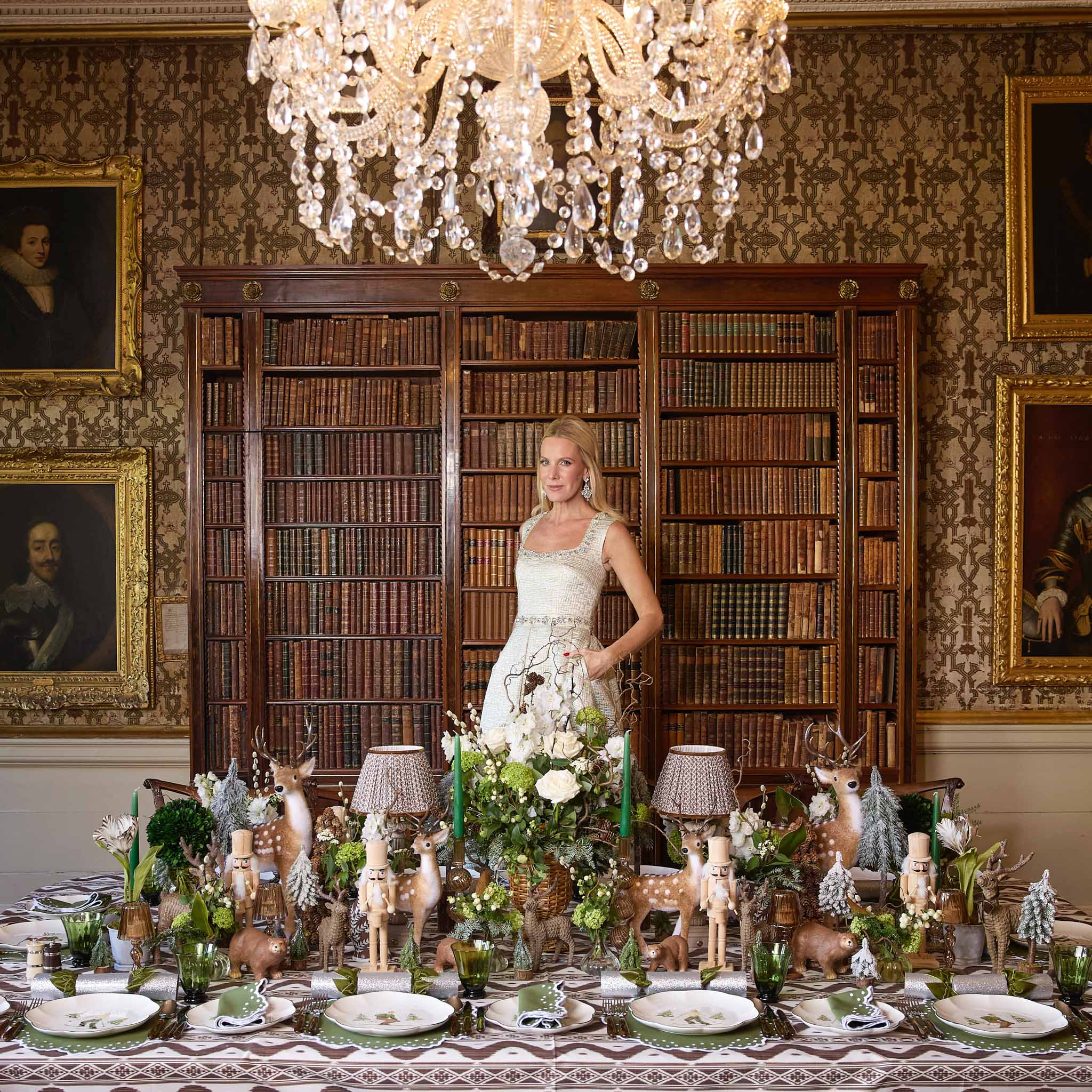 Esmerelda Green Napkins (Set of 4)