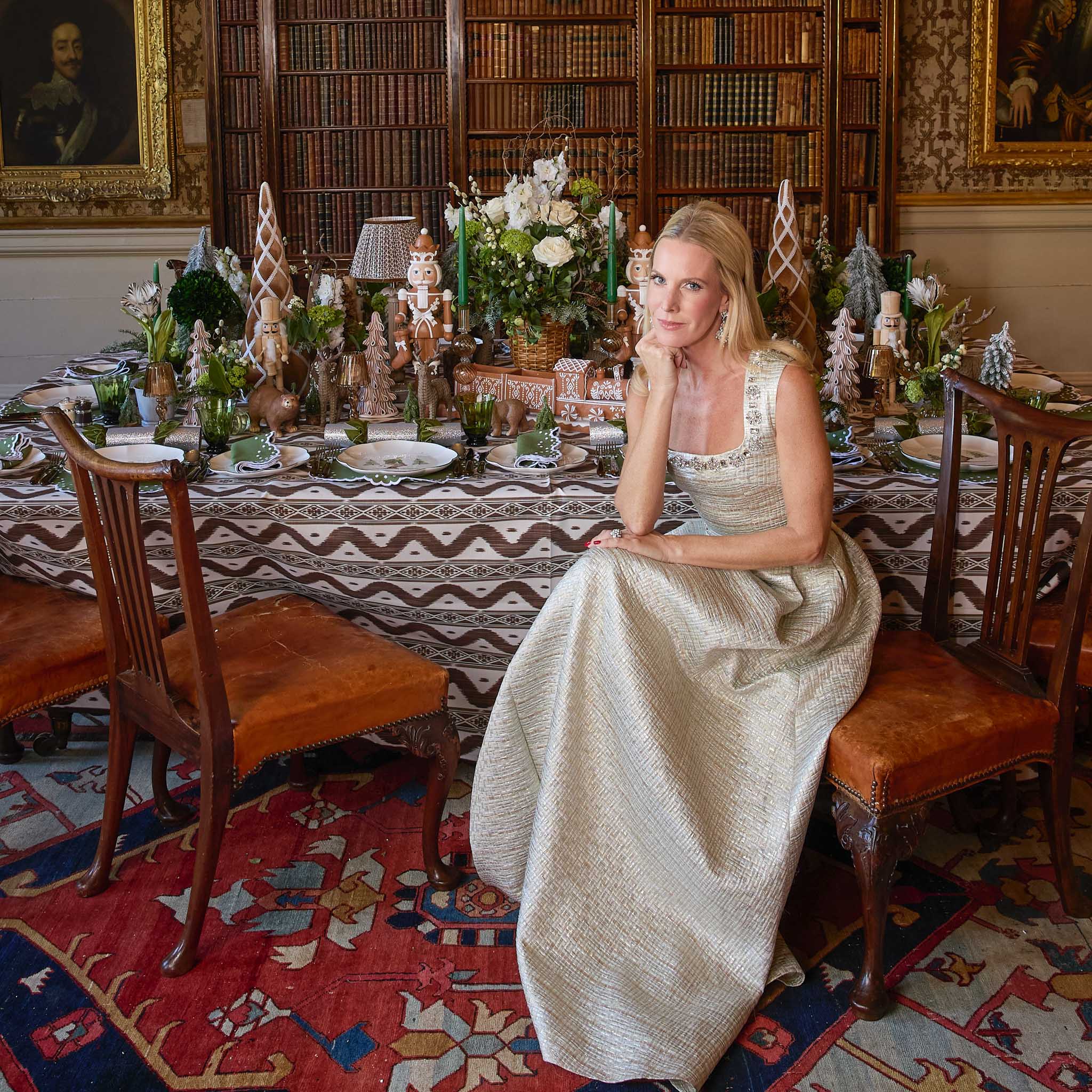 Gingerbread Candycane Christmas Trees (Pair)