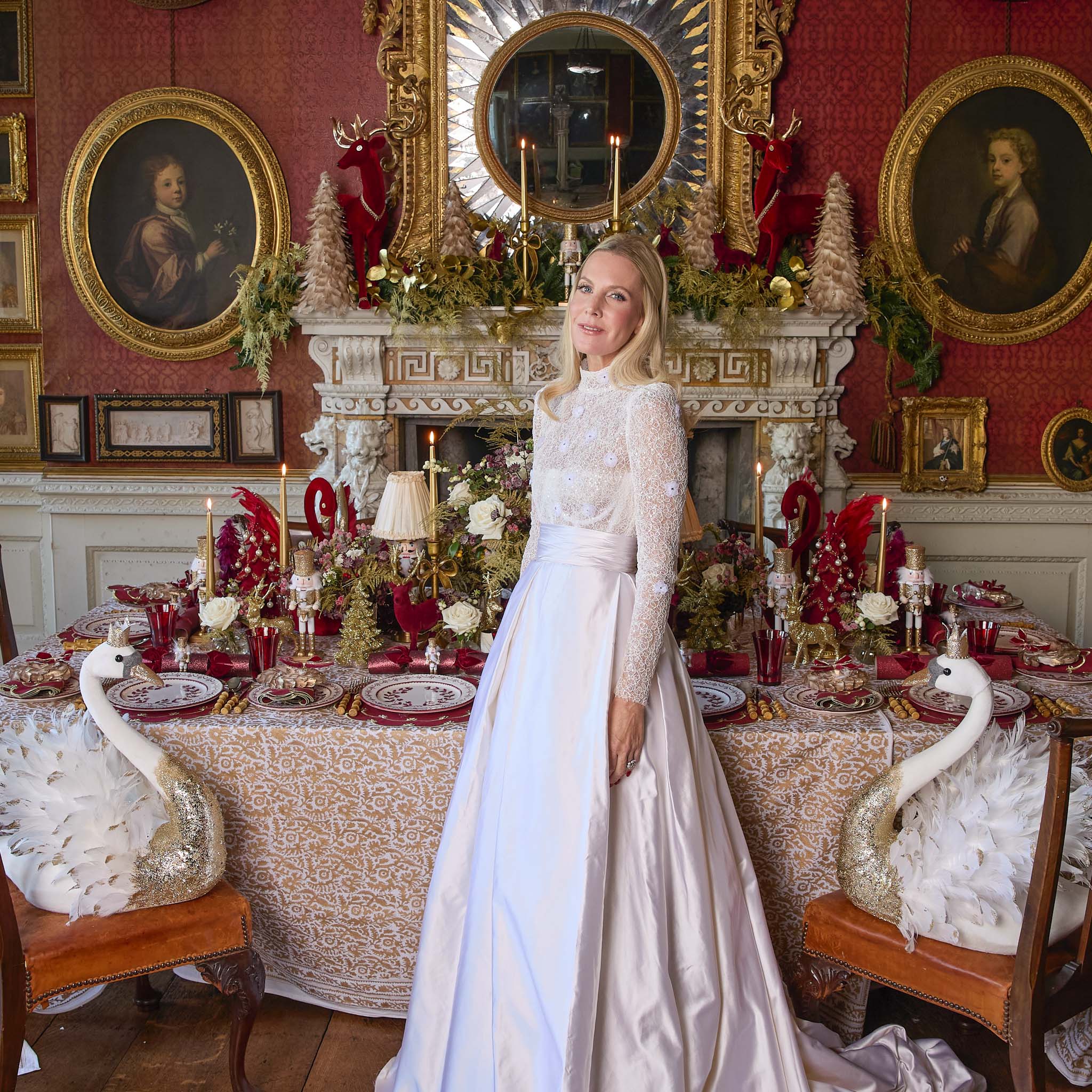 Gold Pheasant Tablecloth