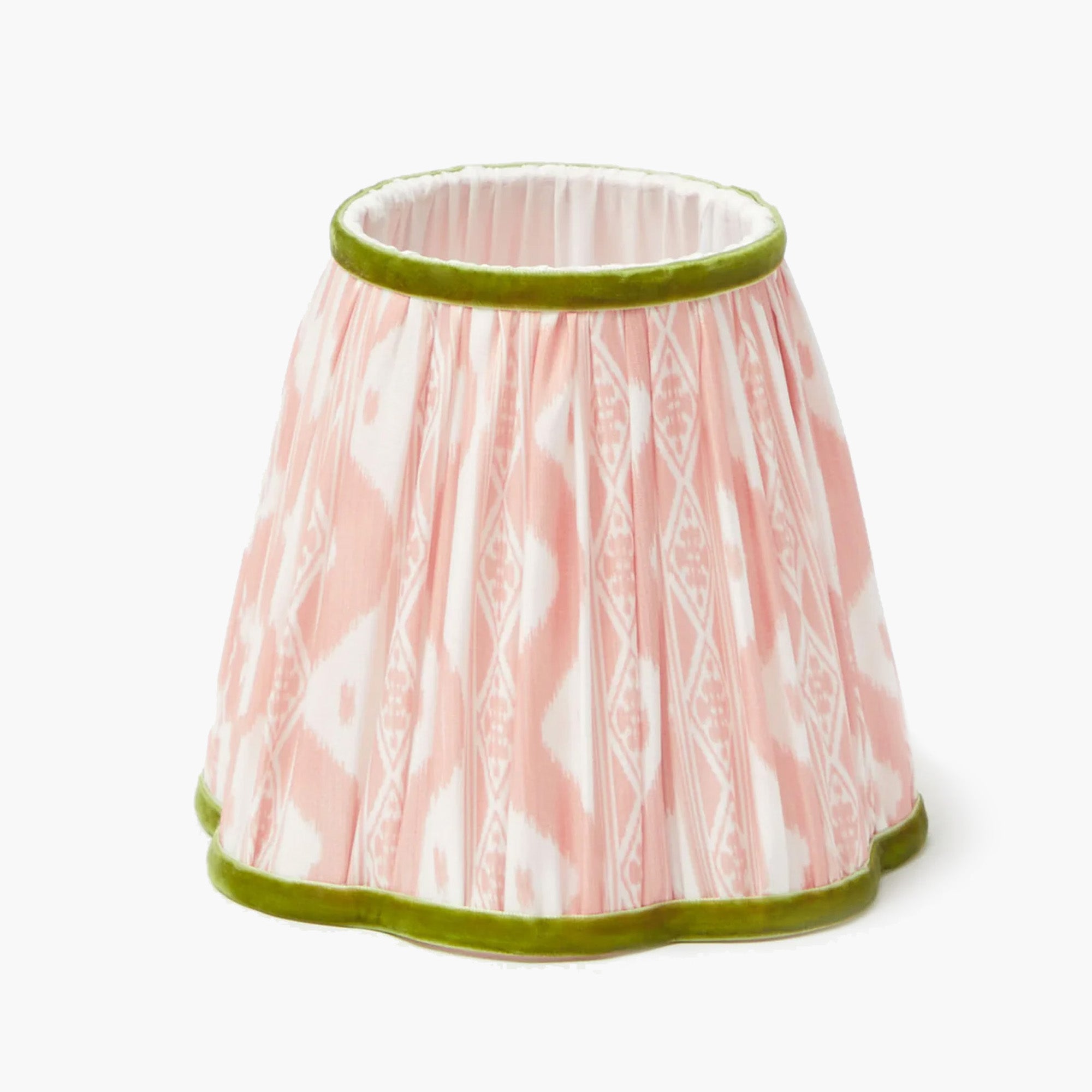 Pink & Green Ikat Lampshade (18cm)