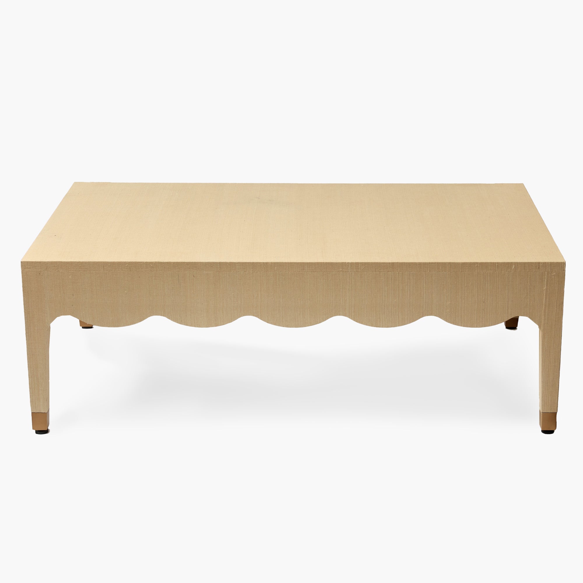 Grasscloth Coffee Table
