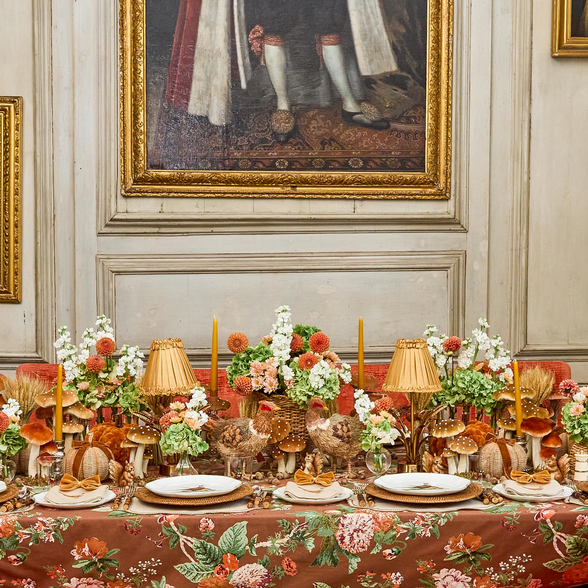 Small Rattan Urn Vase