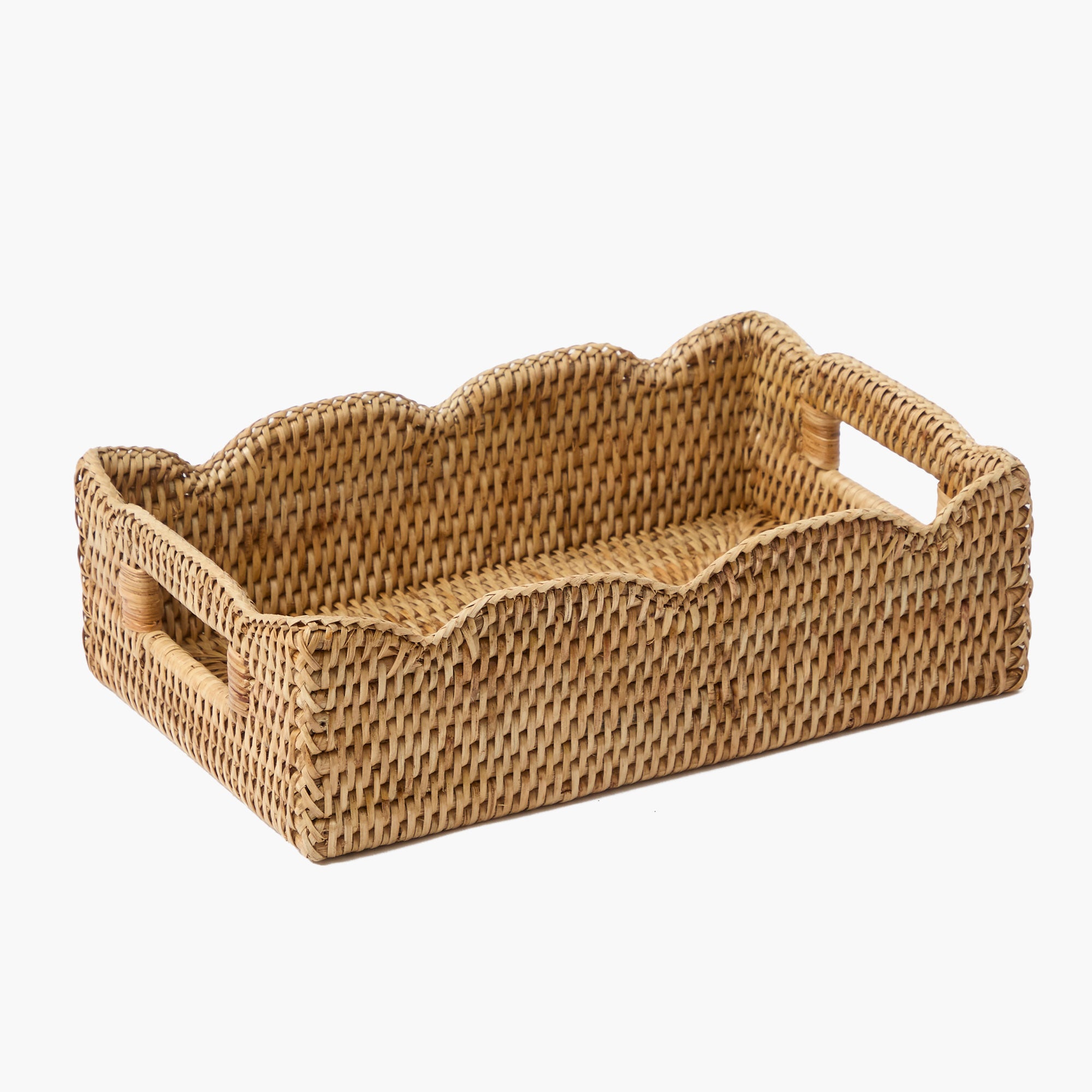 Natural Small Rattan Tray