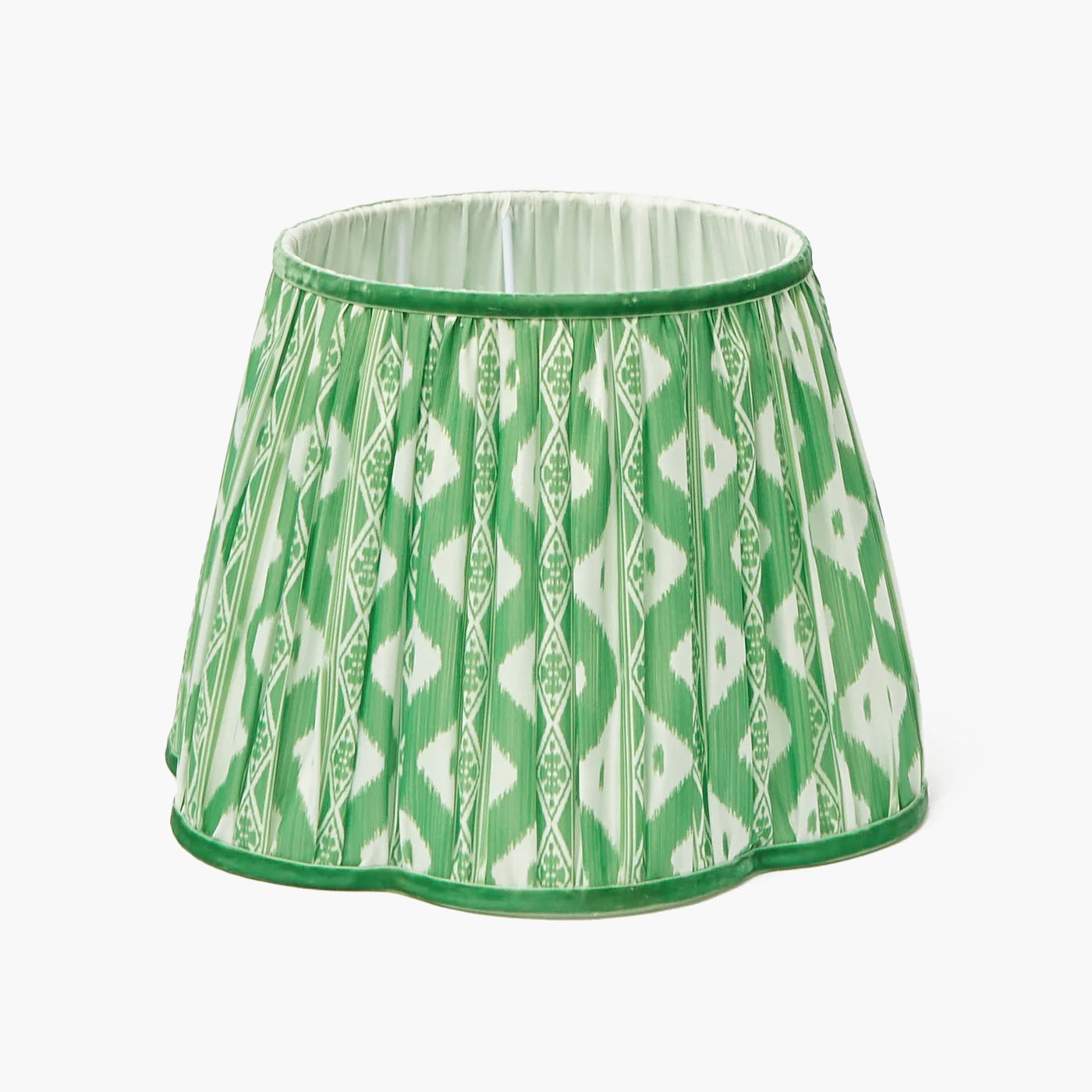 Green Ikat Lampshade (30cm)