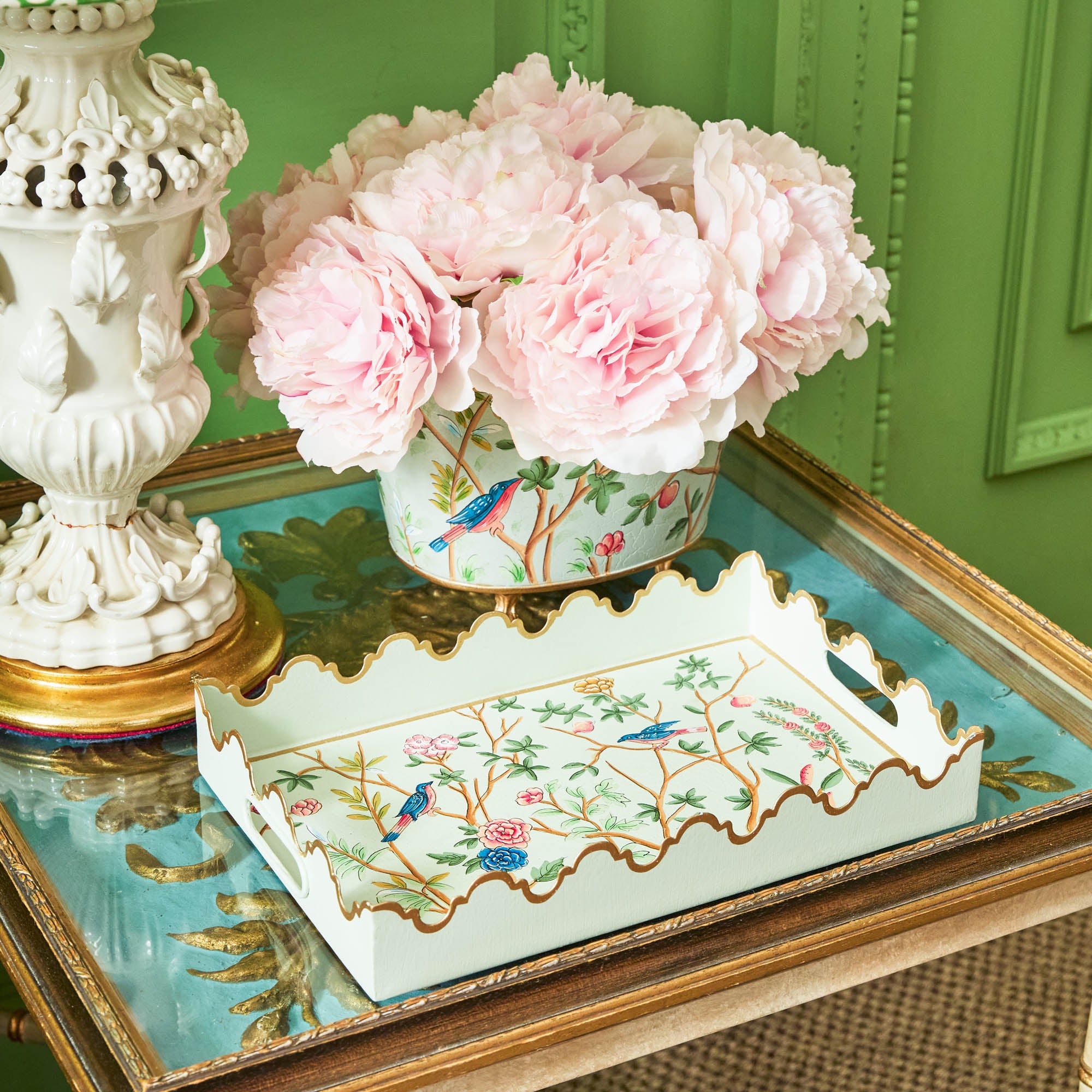 Small Chinoiserie Tole Tray