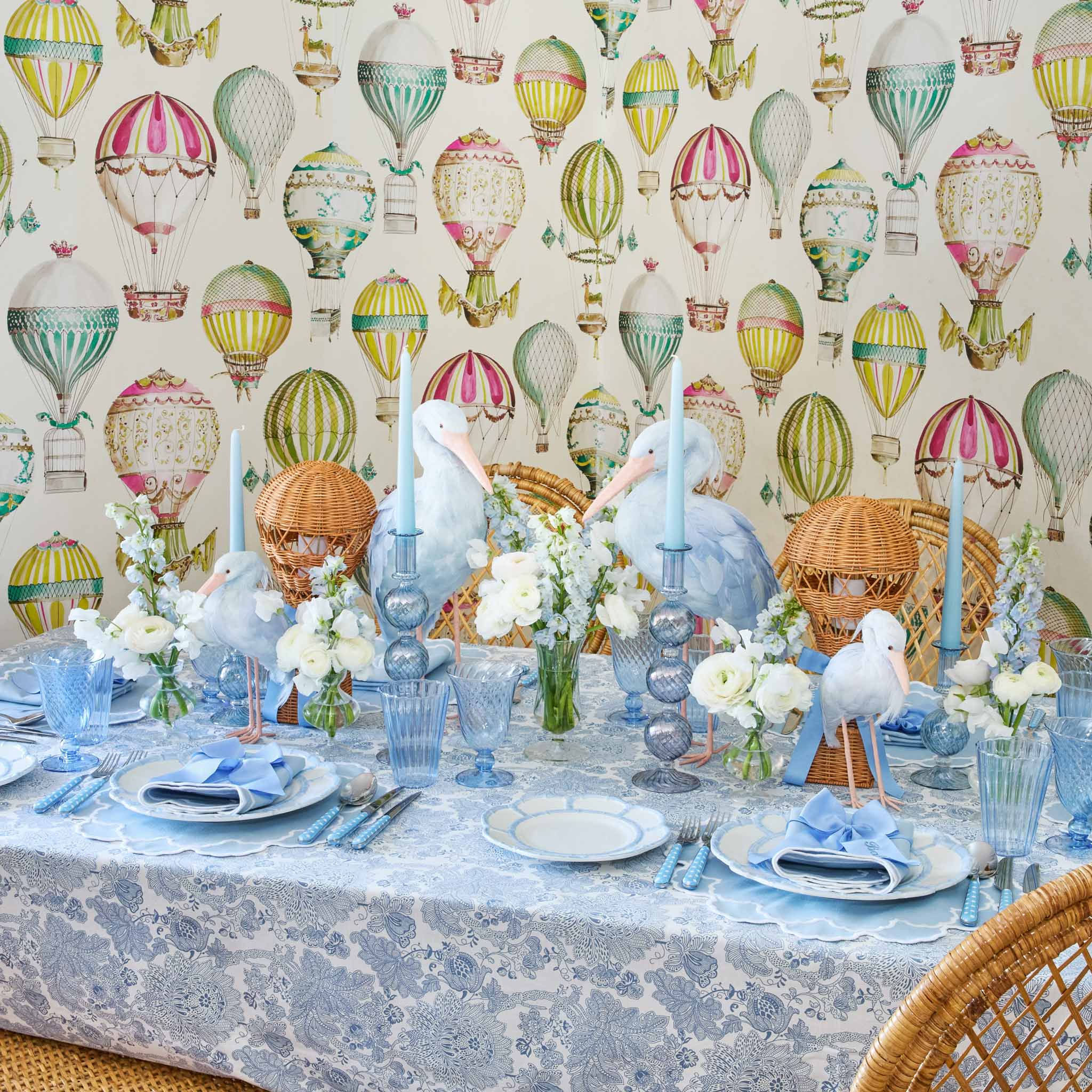 Blue Polka Dot Cutlery (5 piece)