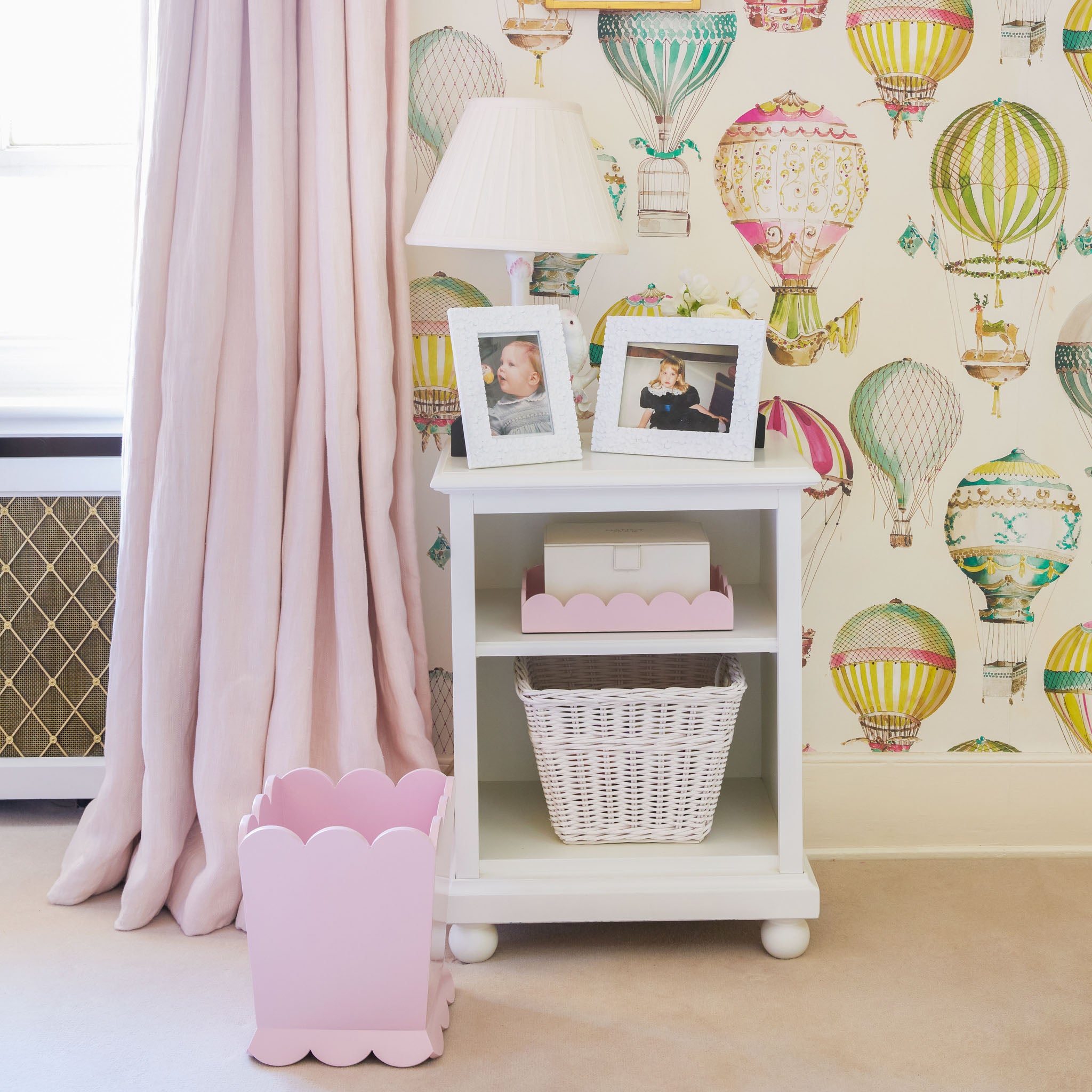 White Hydrangea Photo Frames (Set of 2)