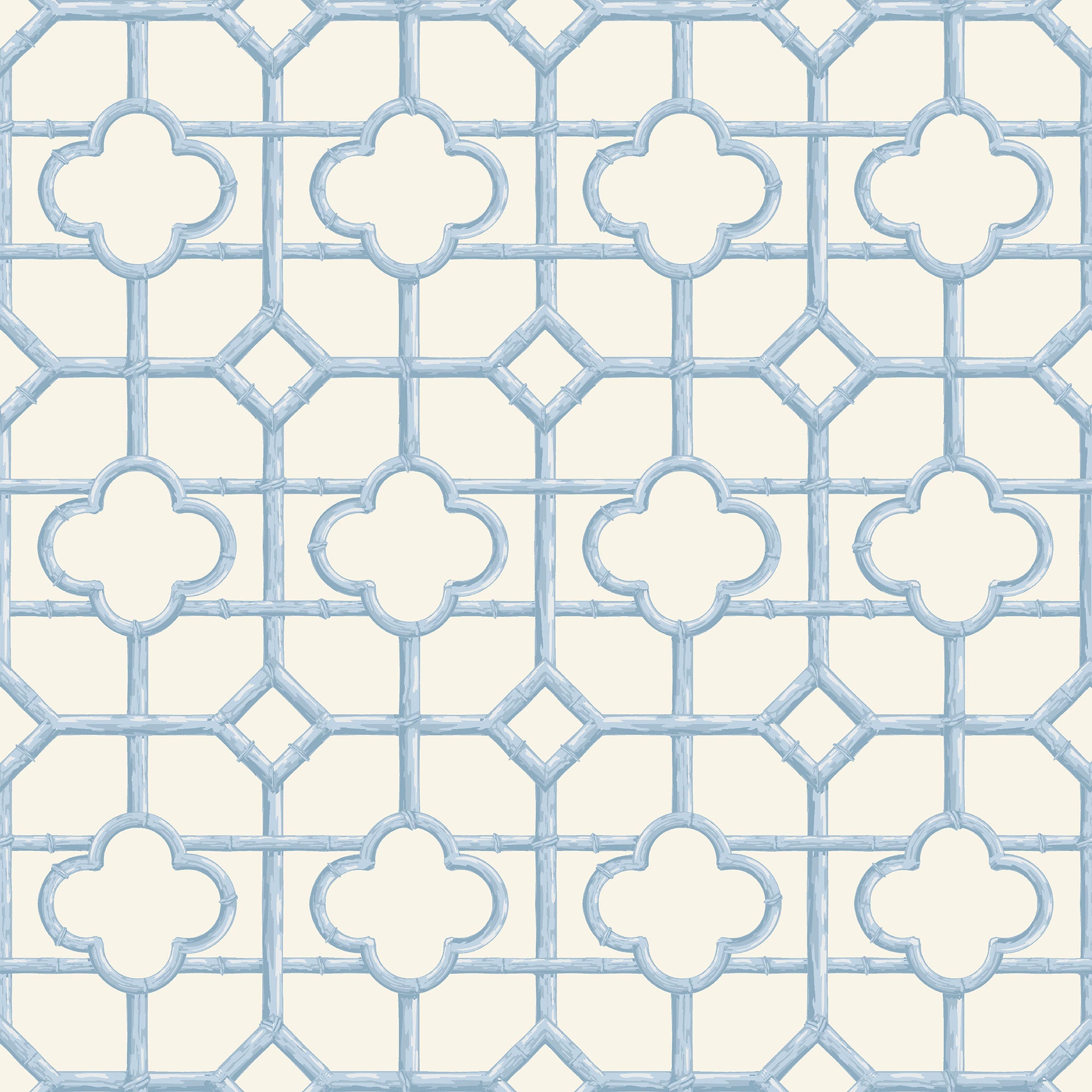 Blue Shaded Bamboo Wallpaper