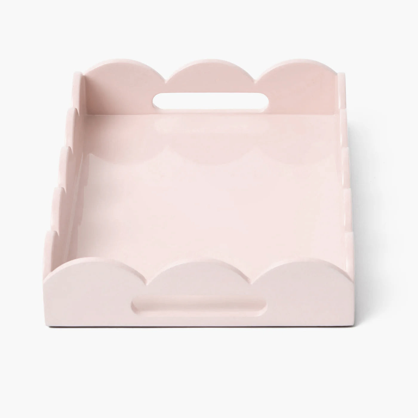 Small Soft Pink Lacquer Tray