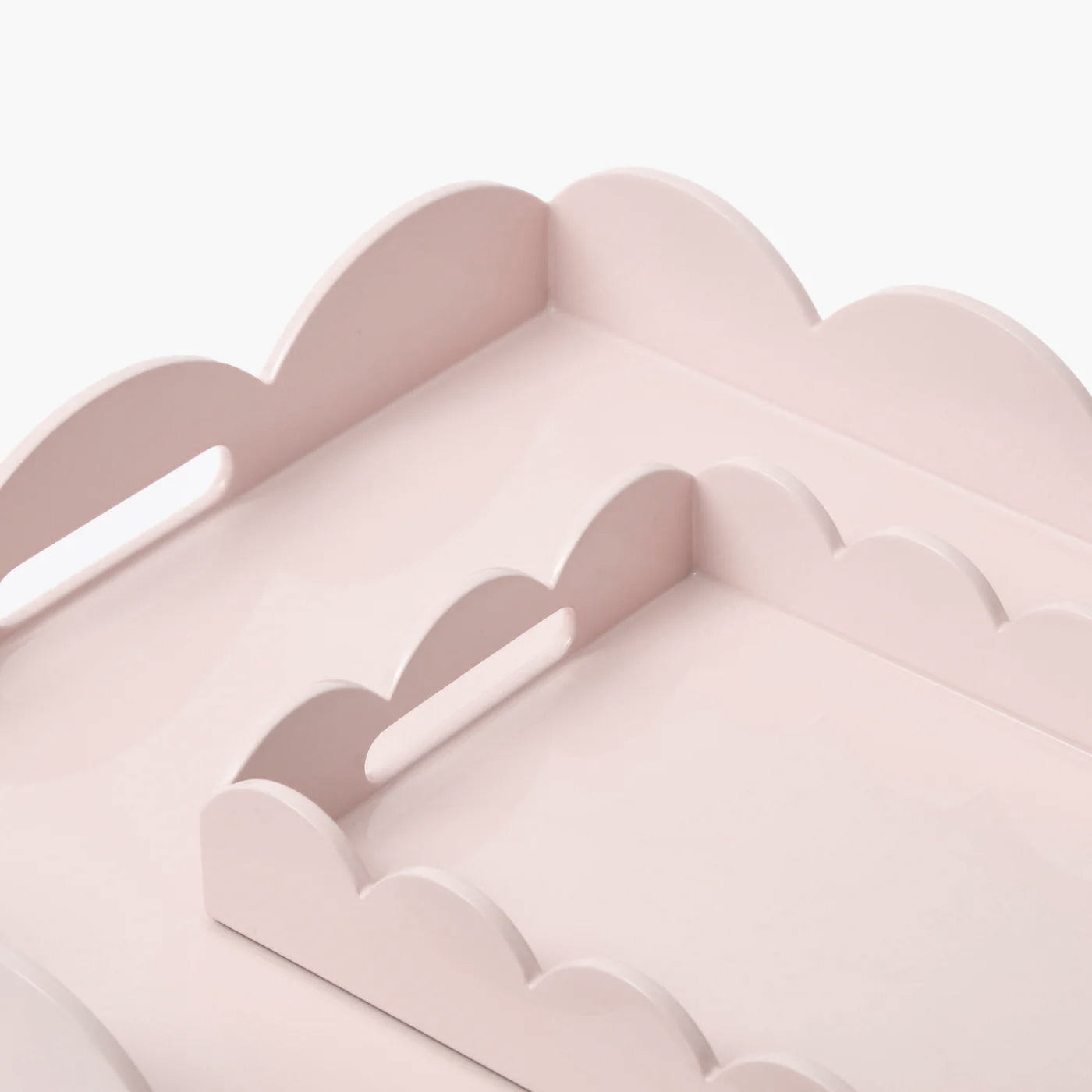 Soft Pink Lacquer Tray