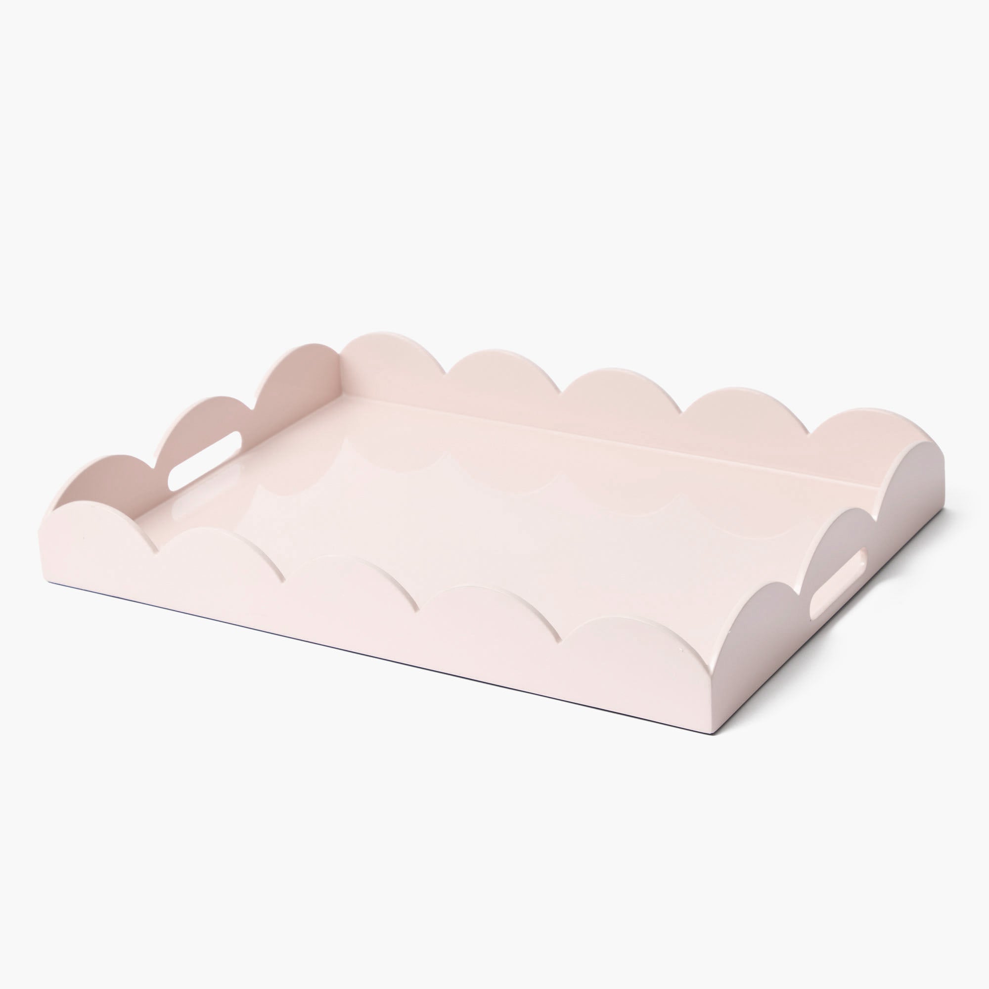 Soft Pink Lacquer Tray