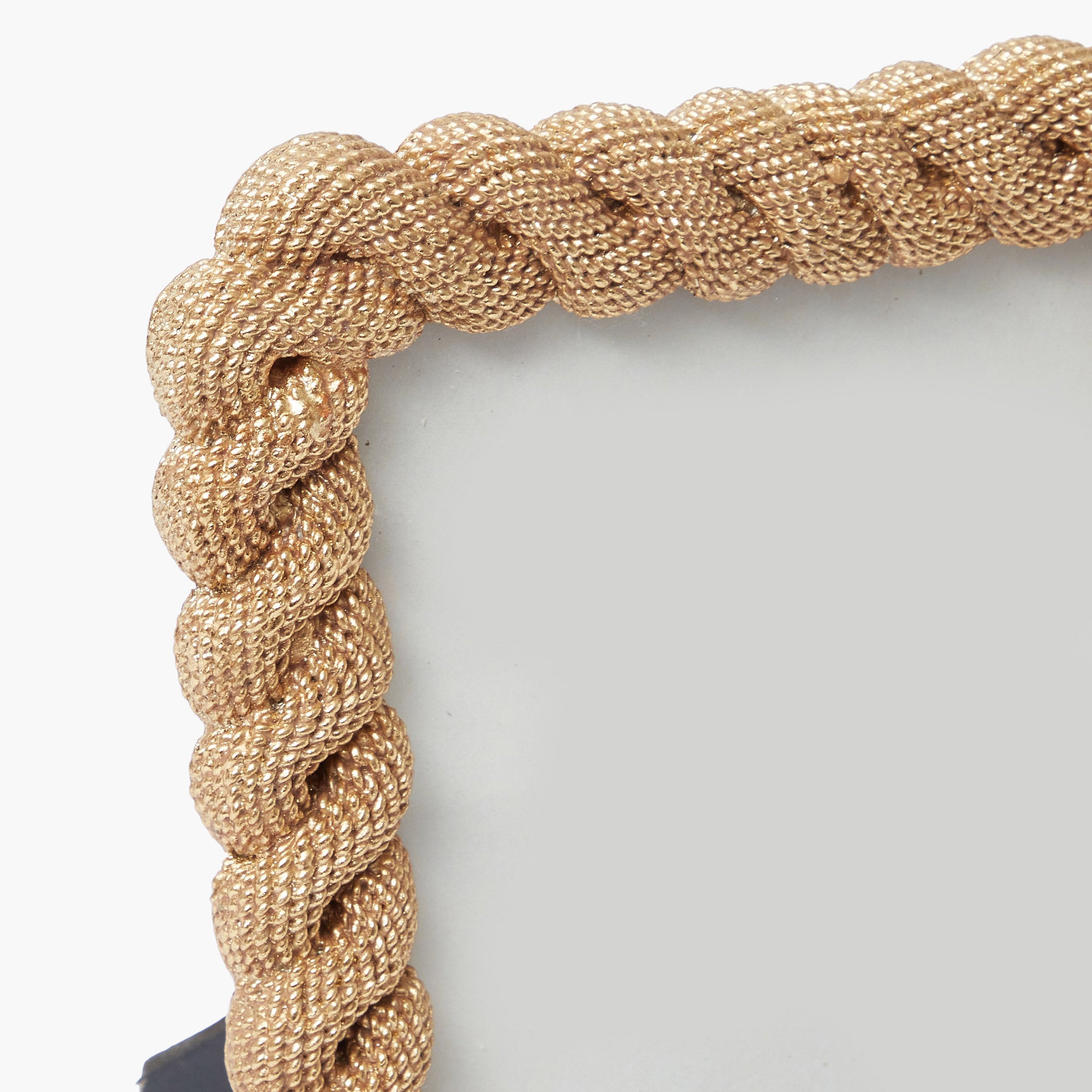 Gold Rope Photo Frame - 5"x7"