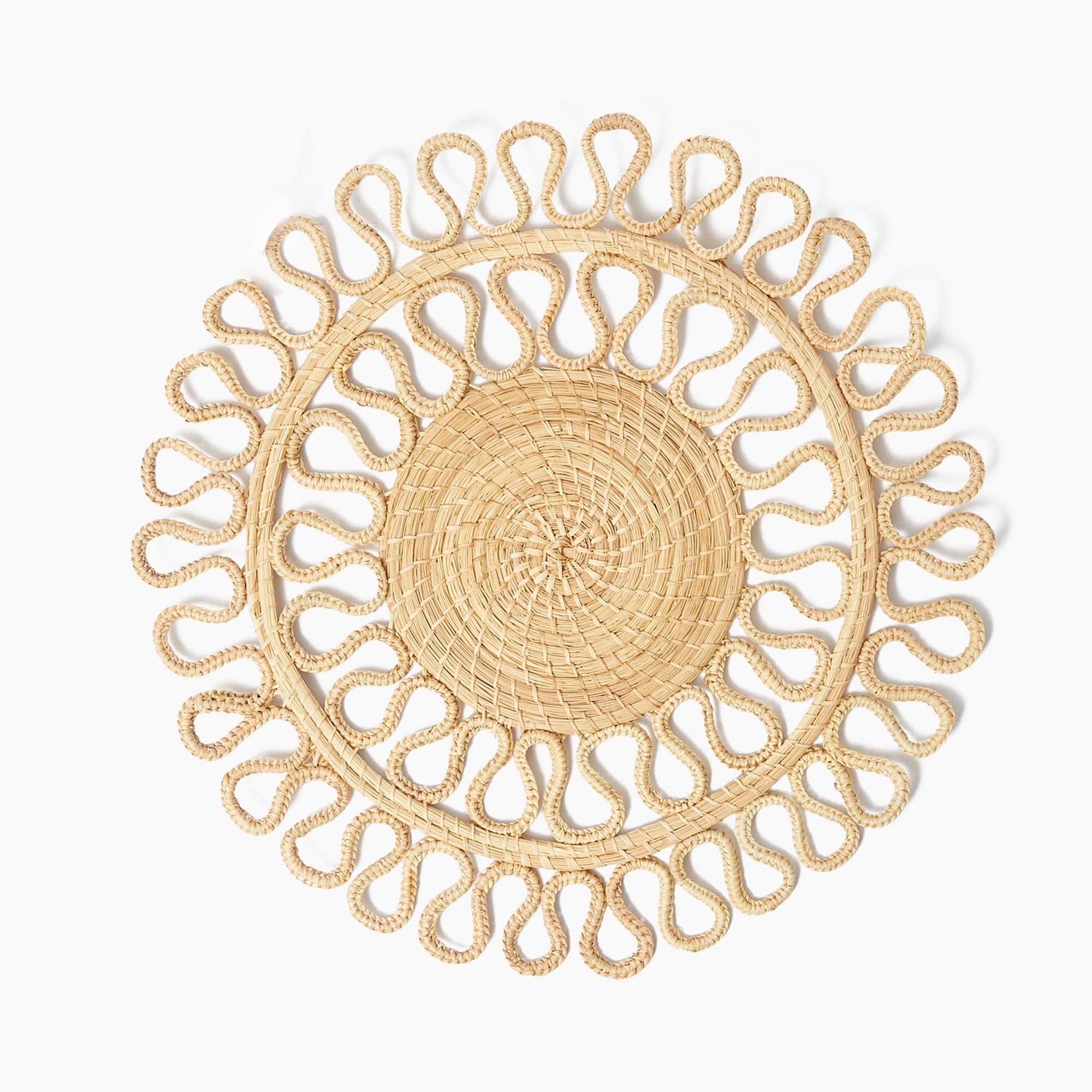 Estella Woven Round Placemats (Set of 4)