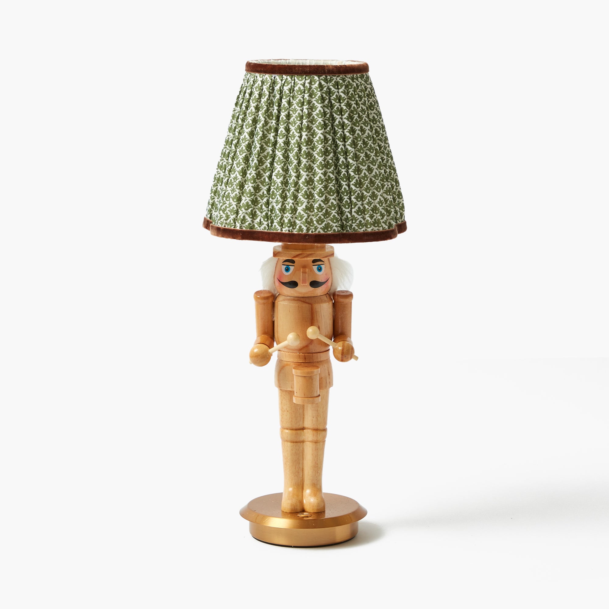Pair of Nutcracker Rechargeable Lamps