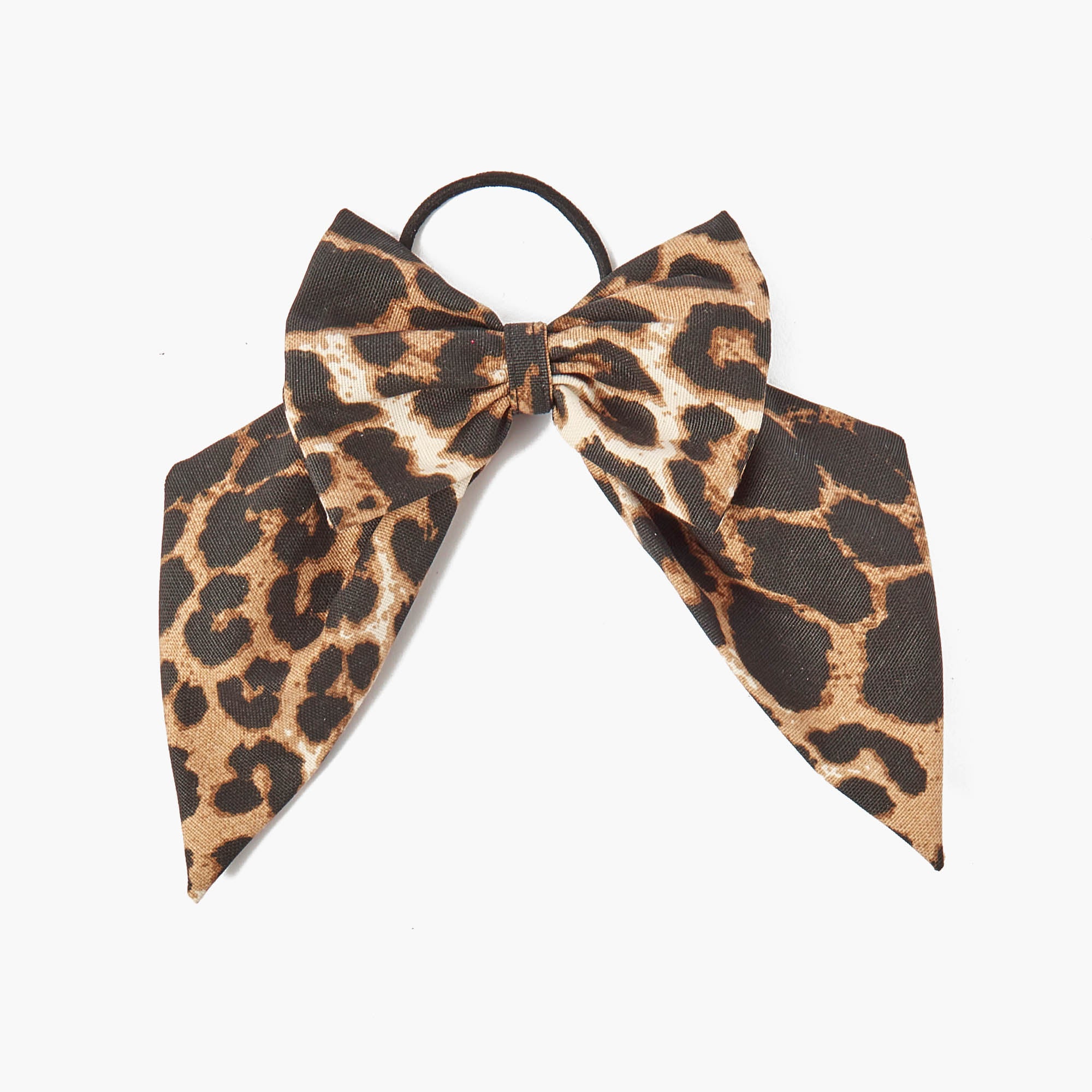 Mrs. Alice Leopard Hair Bow
