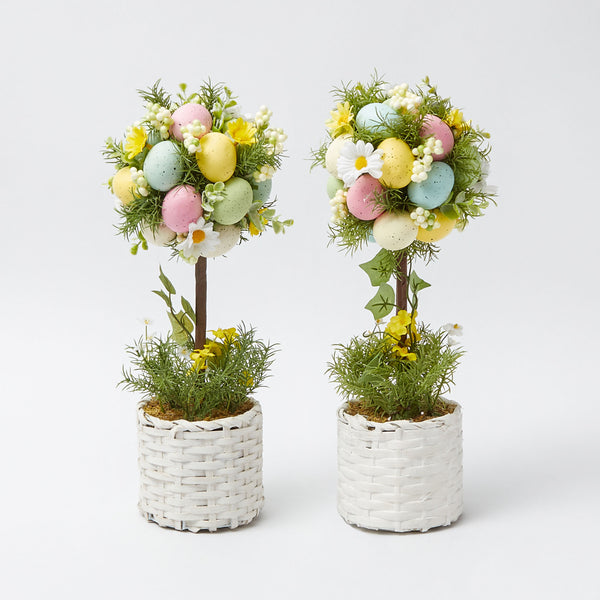 Potted Easter Egg Tree (Pair)