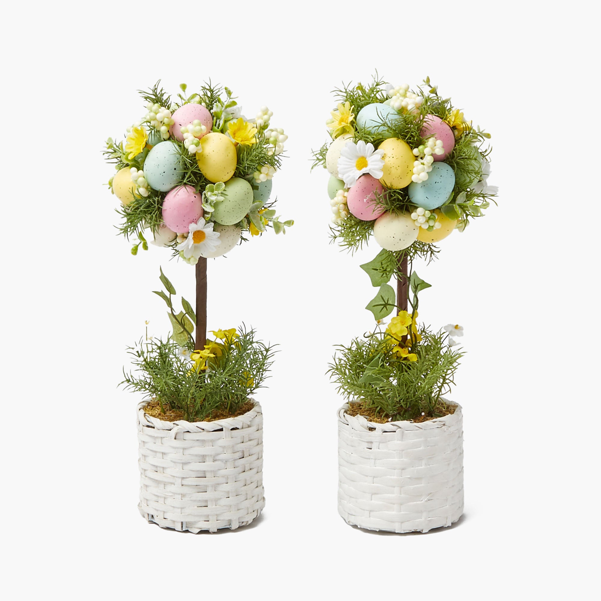 Potted Easter Egg Tree (Pair)