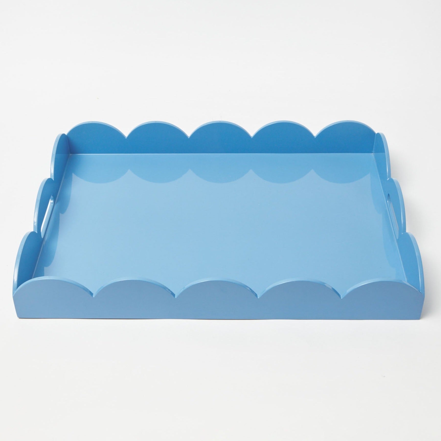Blue Lacquer Tray Set