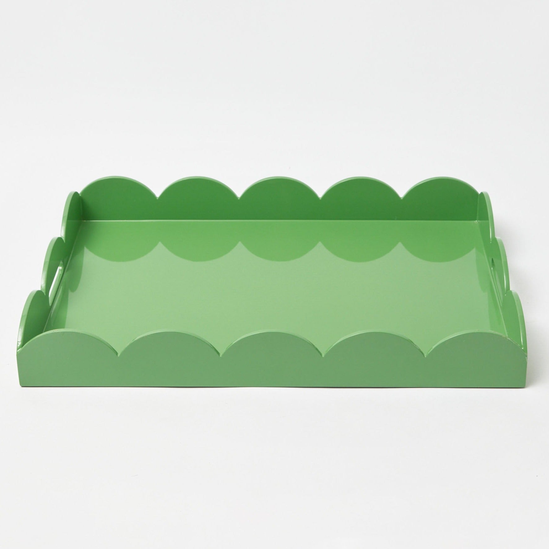 Green Lacquer Tray Set