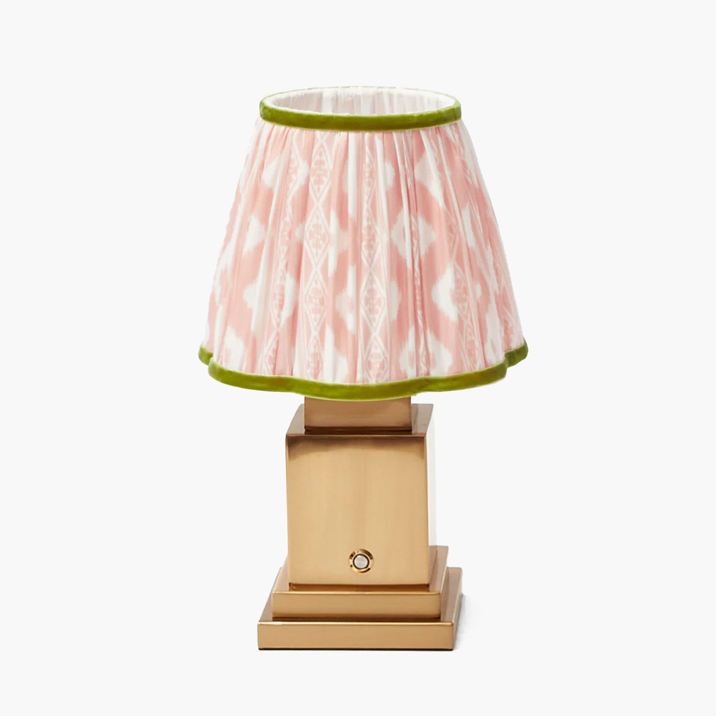 Pink & Green Ikat Lampshade (18cm)