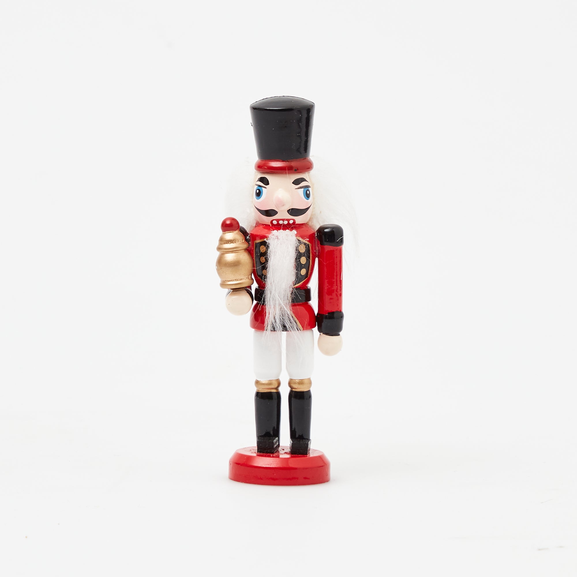 Add a touch of whimsy to your dining experience with these Red Nutcracker Placecard Holders.