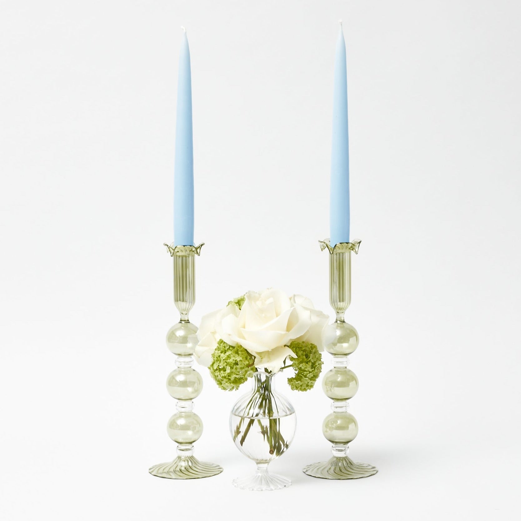 Eden Green Candle Set (Ice Blue)