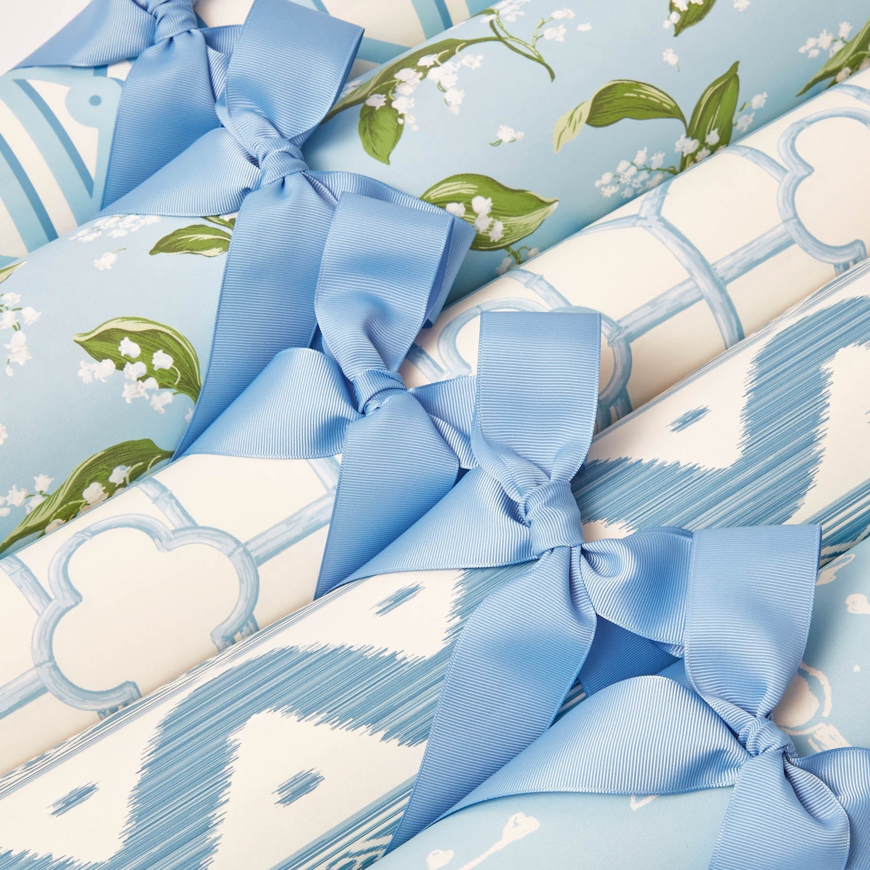 Blue Pavilion Wallpaper