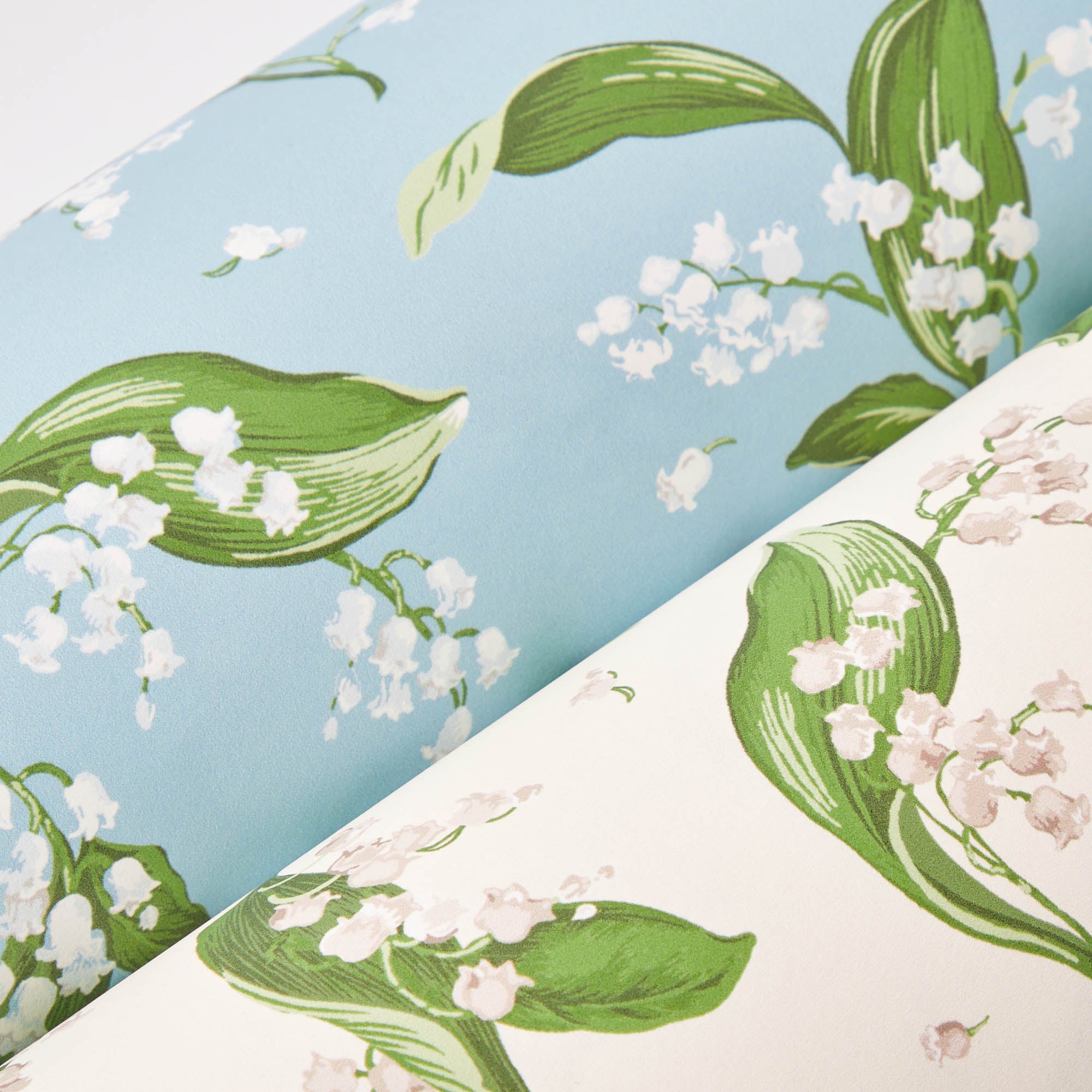 Pebble Lily of the Valley Wallpaper