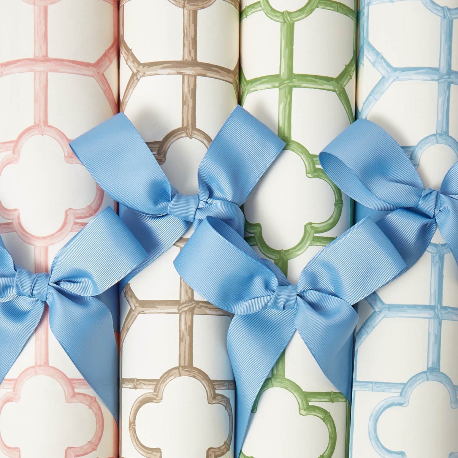 Blue Shaded Bamboo Wallpaper