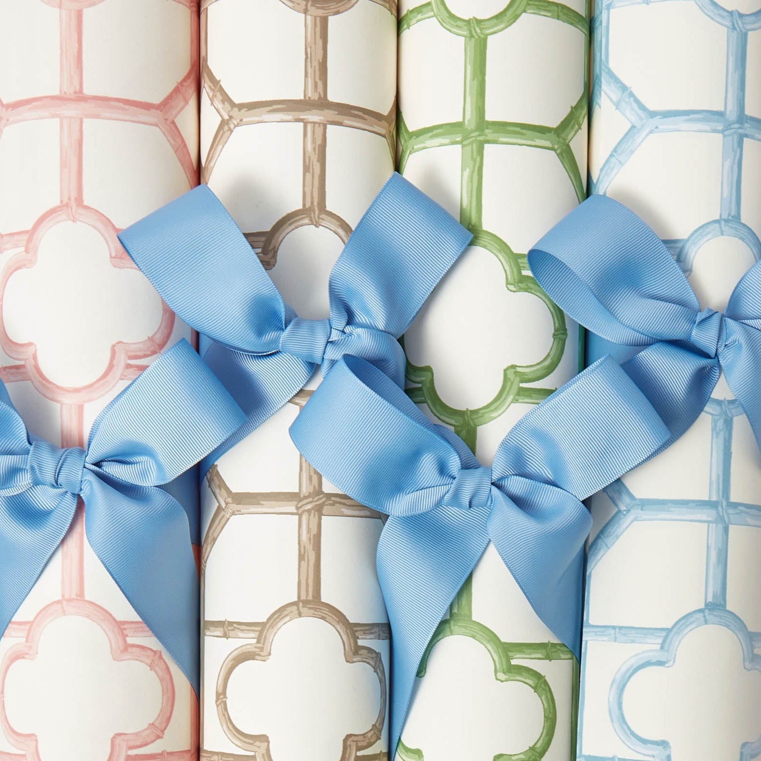 Green Shaded Bamboo Wallpaper