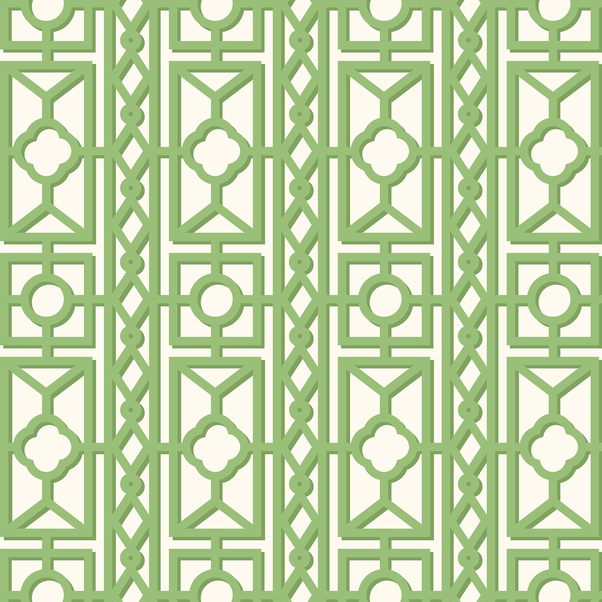 Green Pavilion Wallpaper