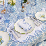 Azure Pheasant Tablecloth