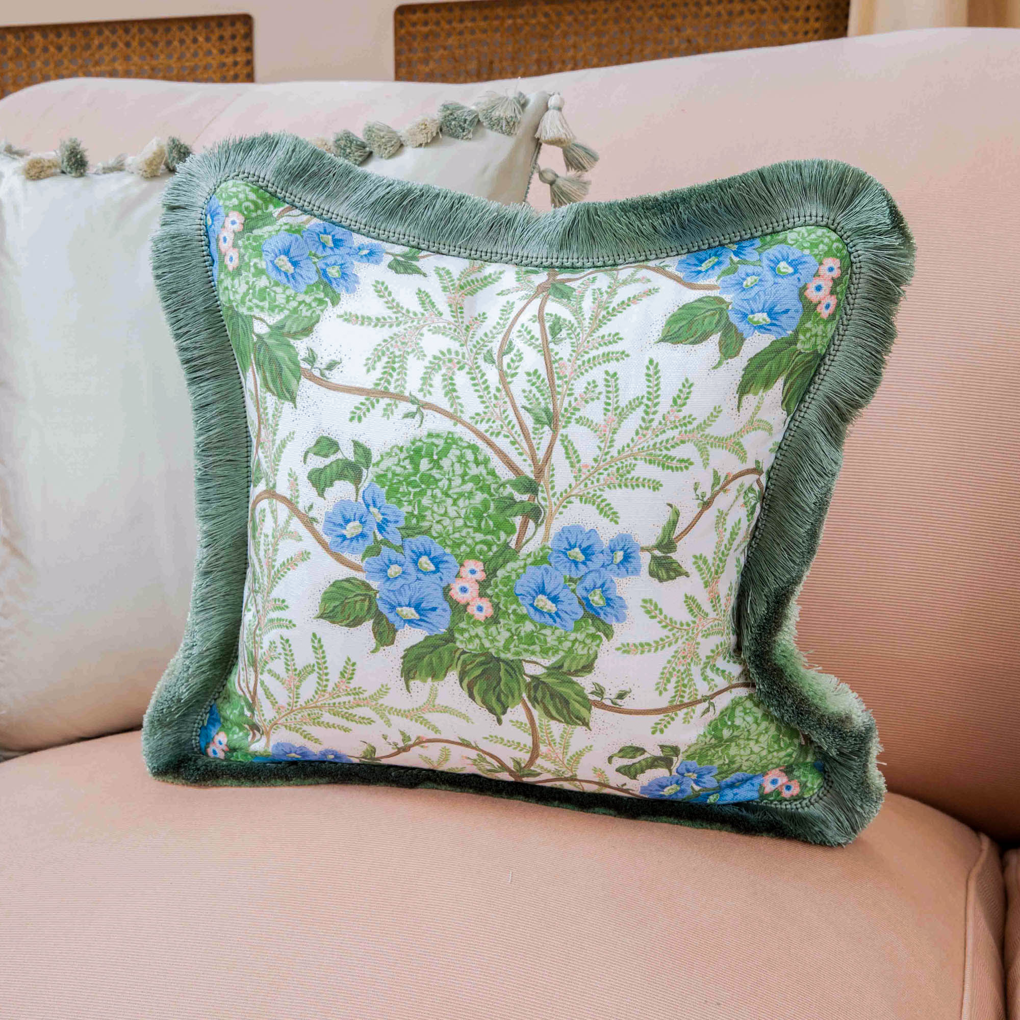 Pink Lady Isabella's Garden Fabric