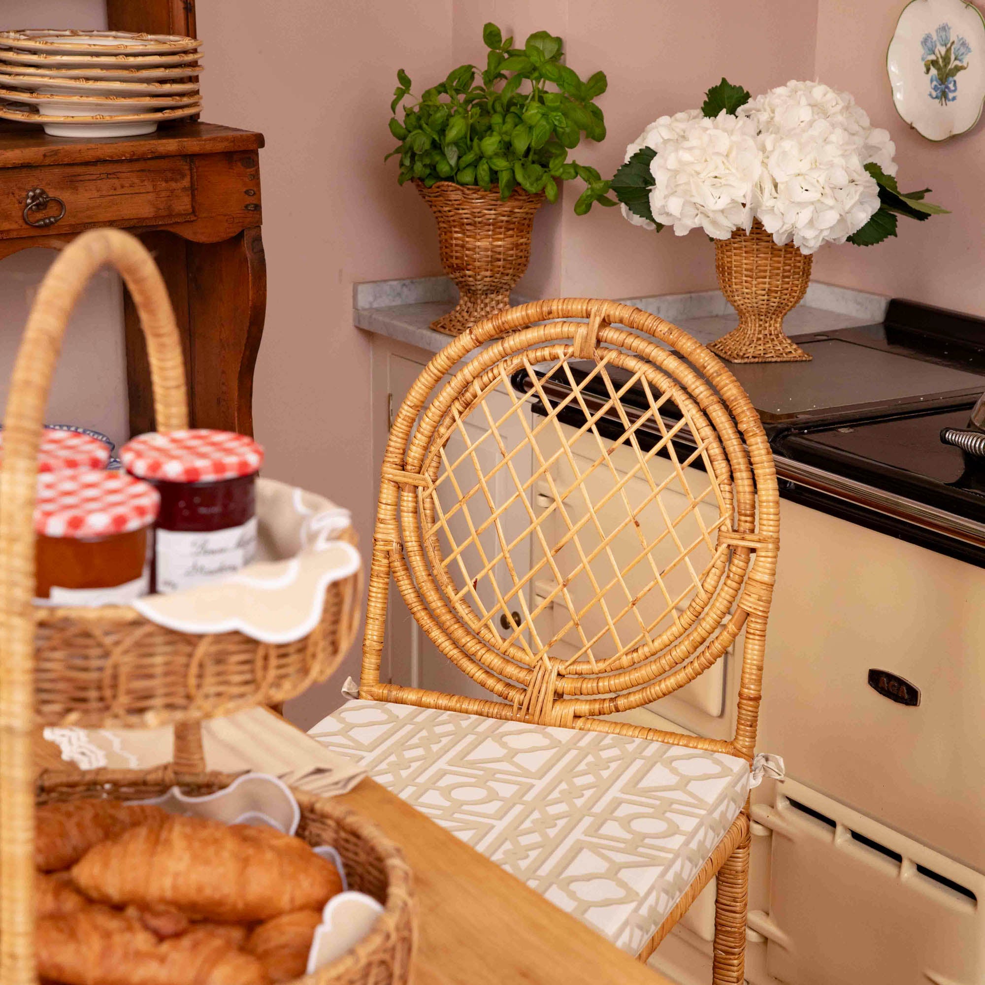 Vivienne Rattan Bar Stool