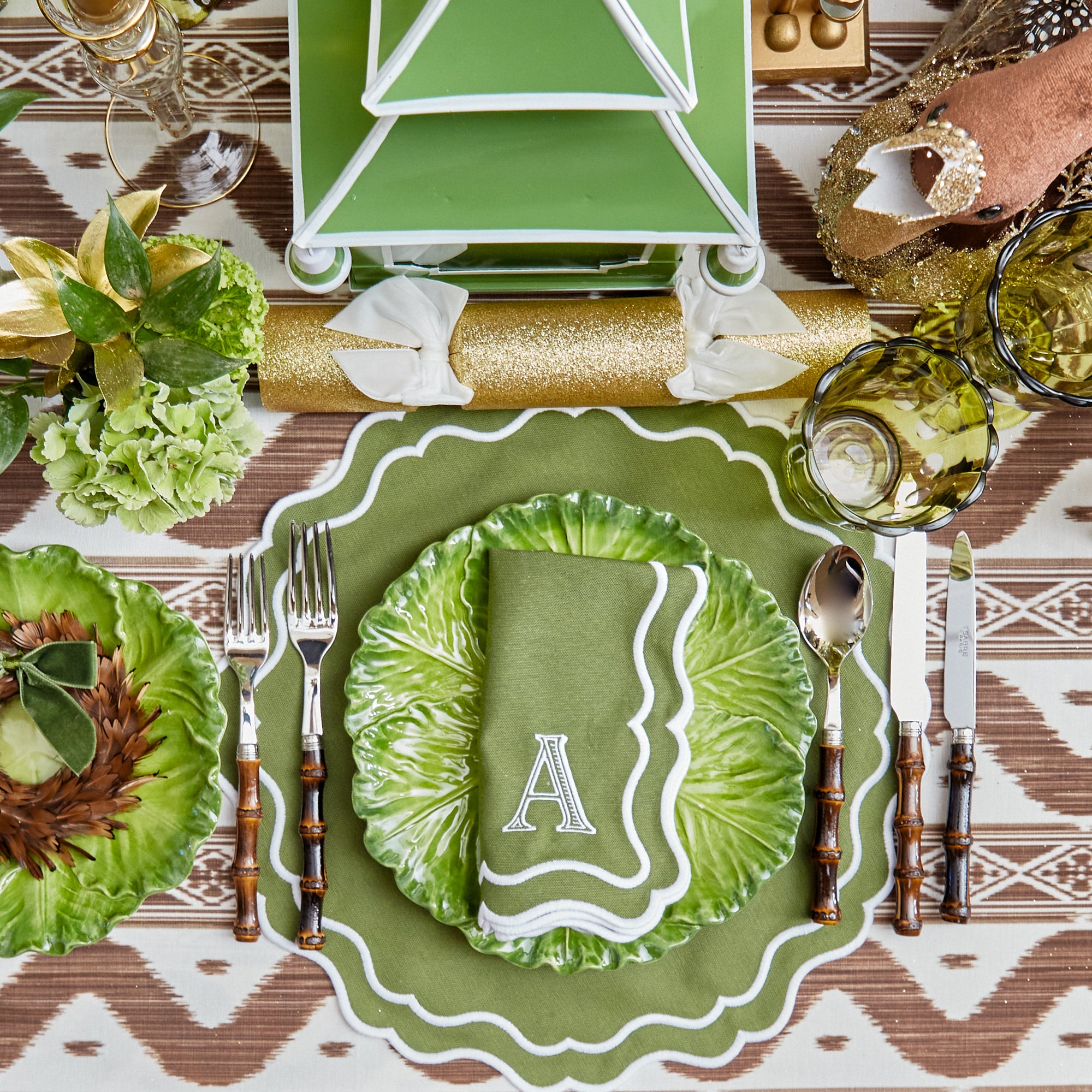 Katherine Green Placemats (Set of 4)