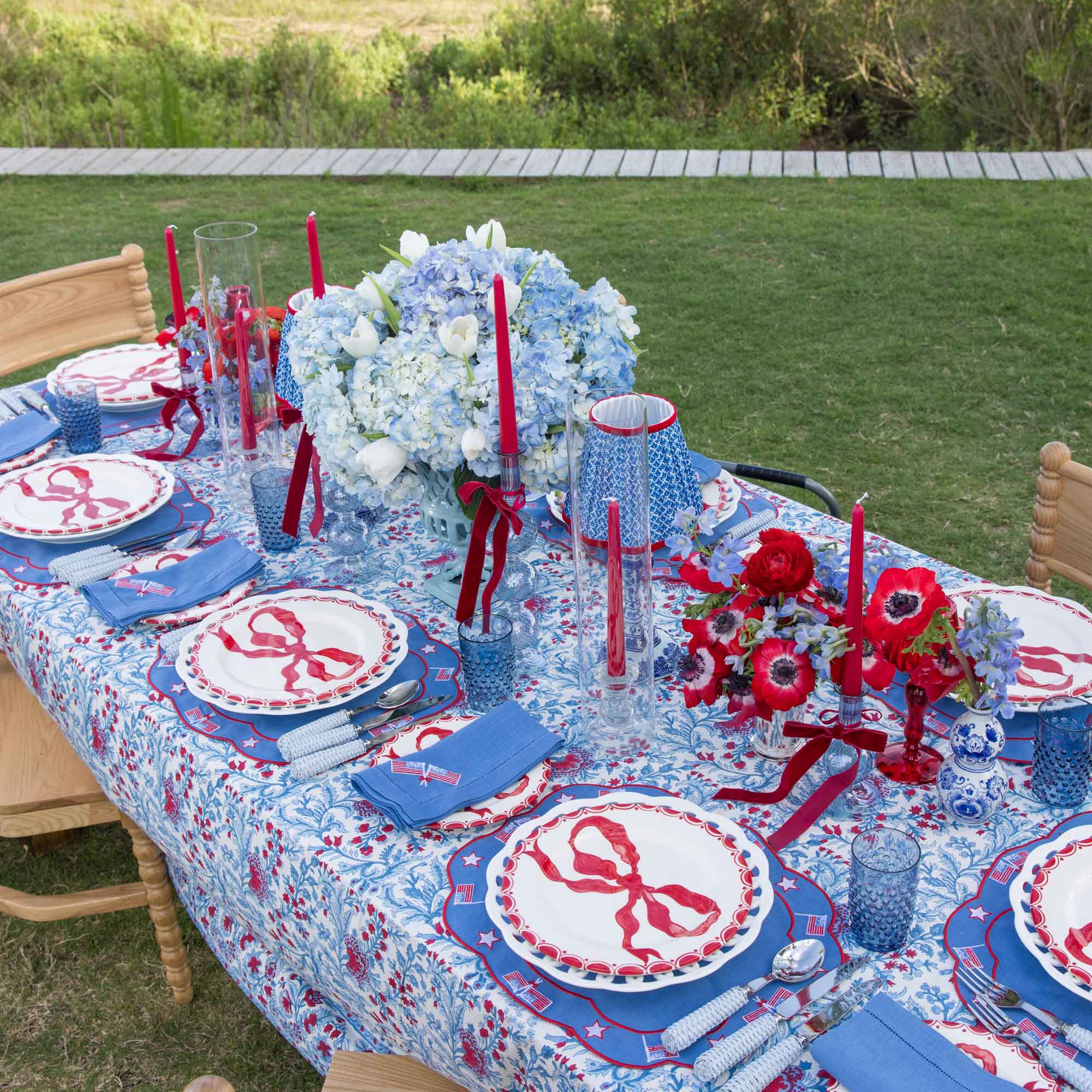 Berry Red Candles (Set of 8)