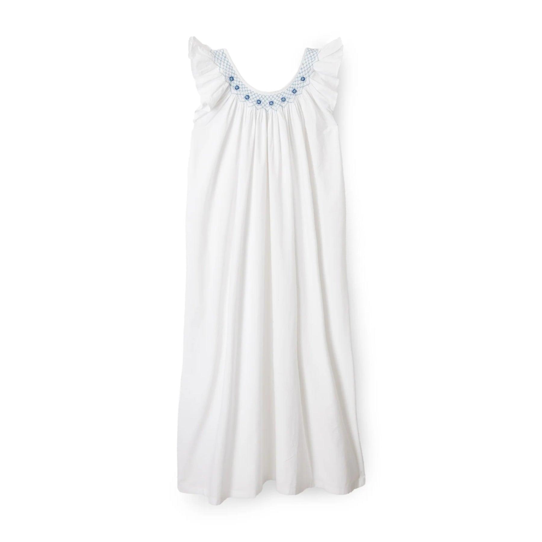 Alice Blue Sleeveless Nightdress - Mrs. Alice