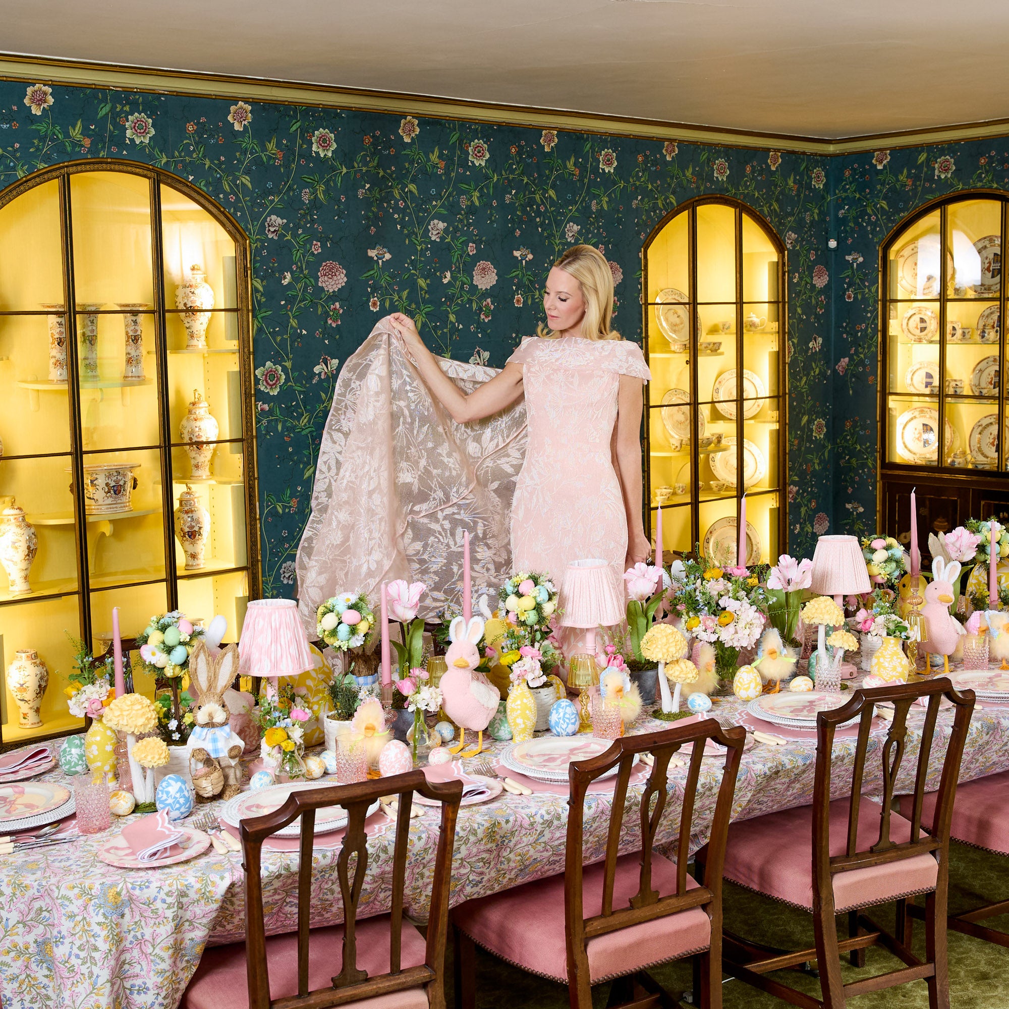 Gisele Pink Candle Set