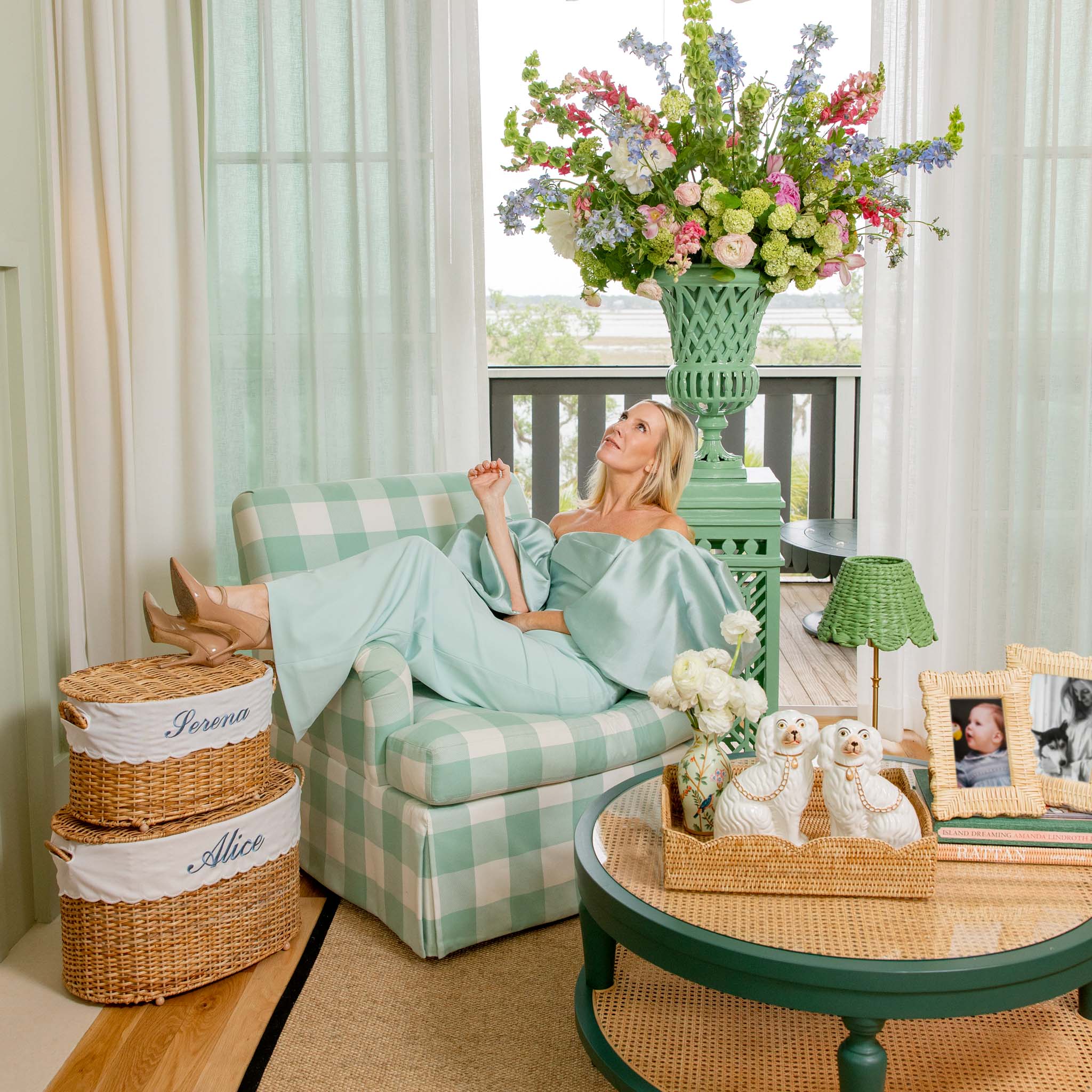 Isabella Rattan Basket (Small)