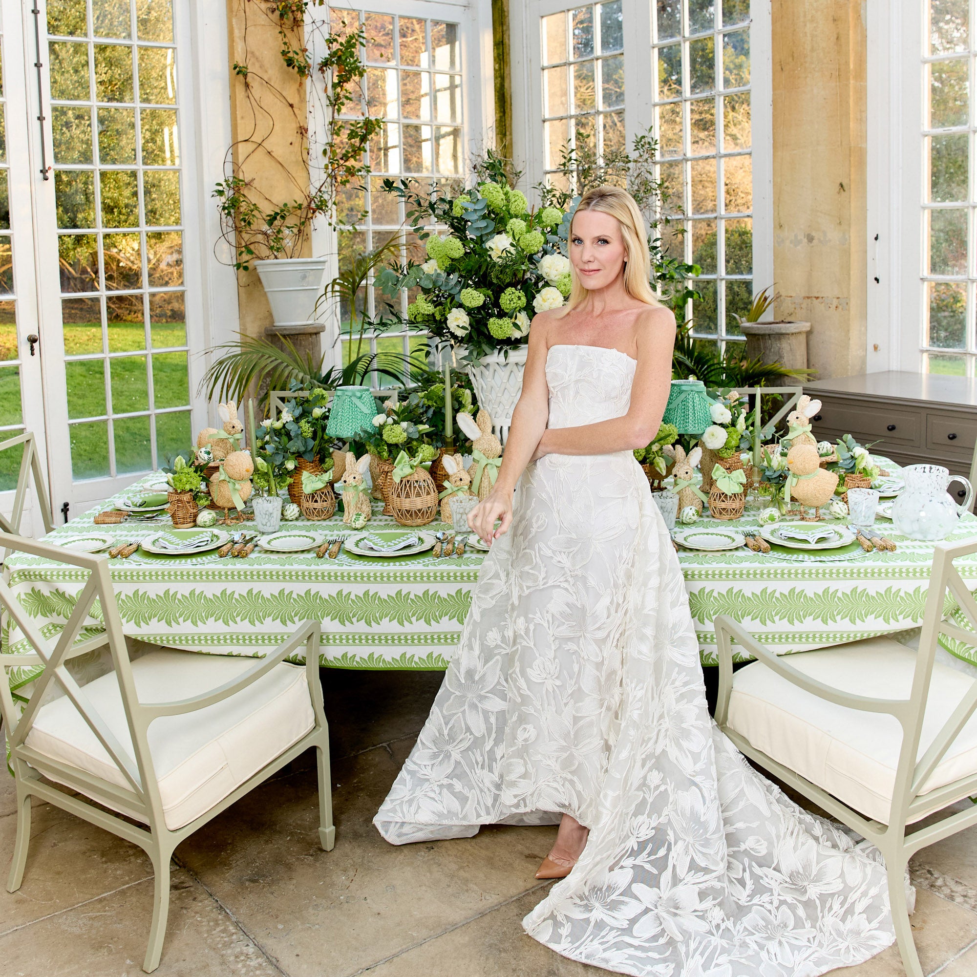 Adelaide White Lattice Urn