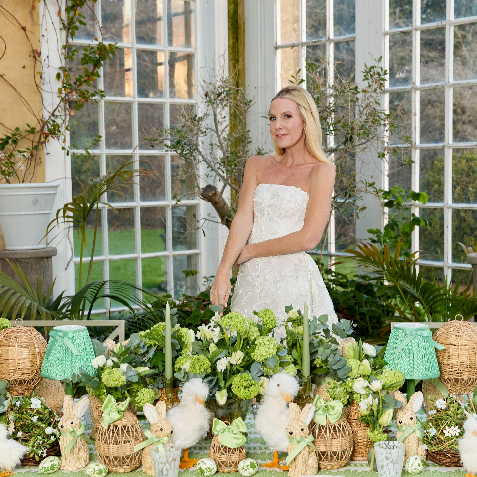 Wicker Napkin Bows (Set of 4)